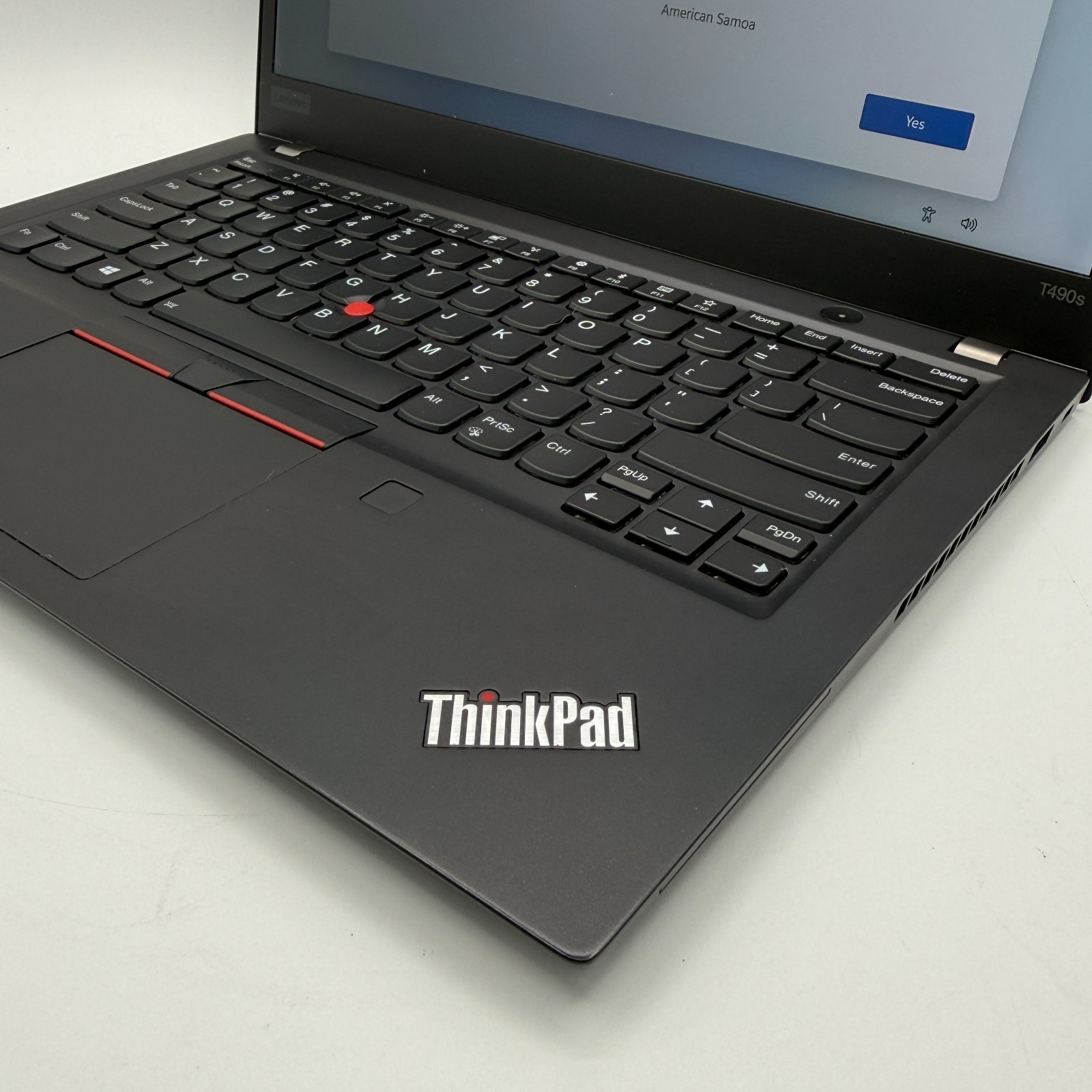 Lenovo ThinkPad T490s i5-8265U 16GB 256GB SSD Win11 Pro LTE Laptop Fingepr READ