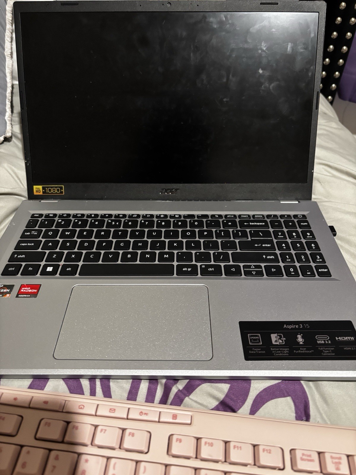 Acer Aspire Laptop with extra keyboard and mouse! – PRICE NEGOTIABLE