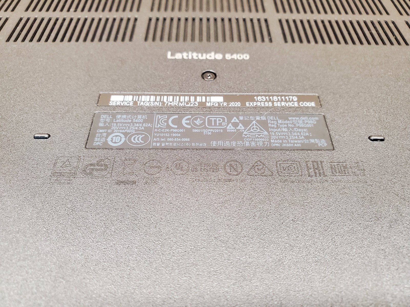 Dell Latitude 5400 i7-8665U 1.90Ghz 16GB 512GB SSD 14″ *Professionally Restored*