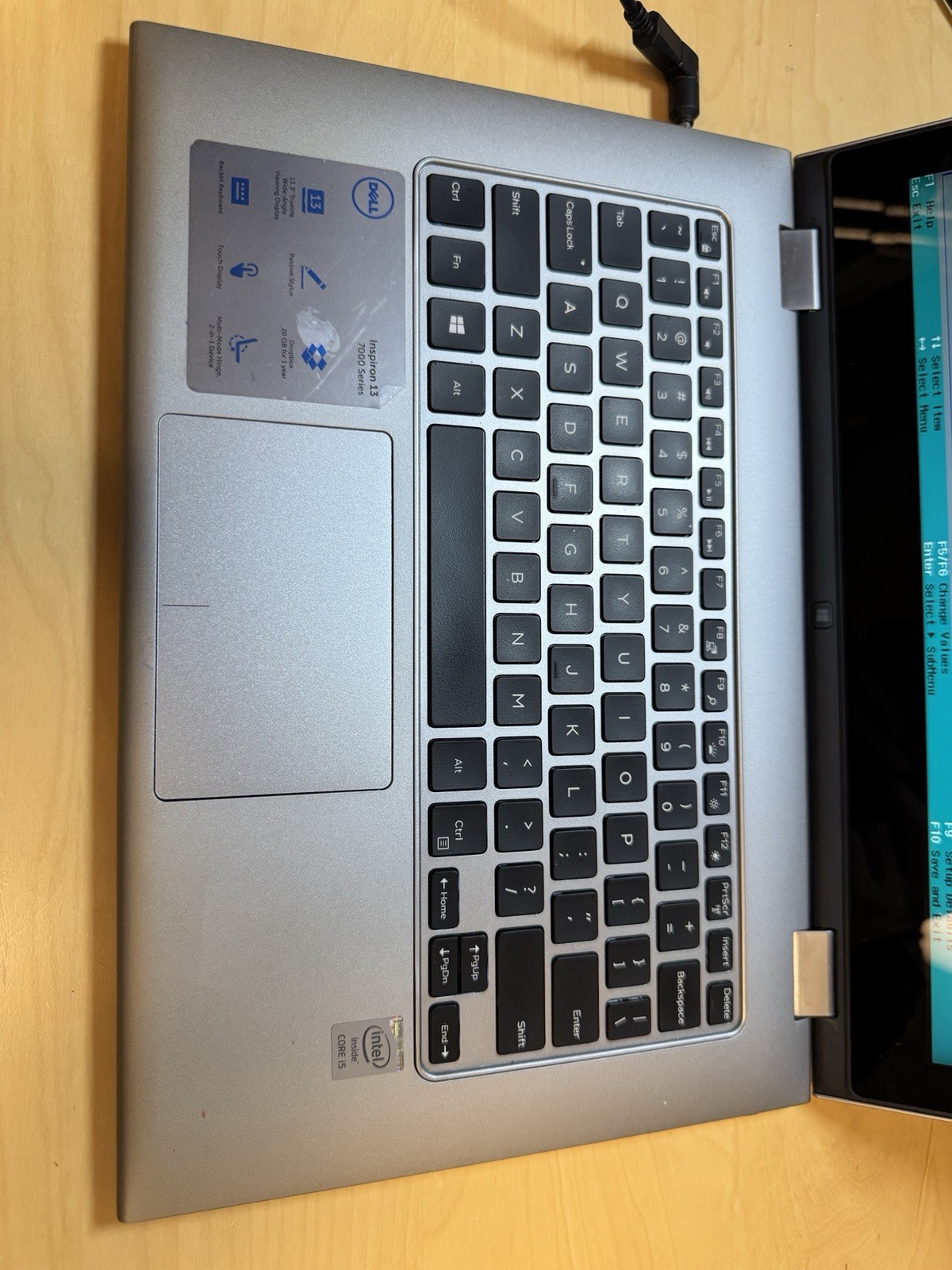 Dell Inspiron 7347 i5-4210U 8GB Laptop *Cracked Screen No OS READ