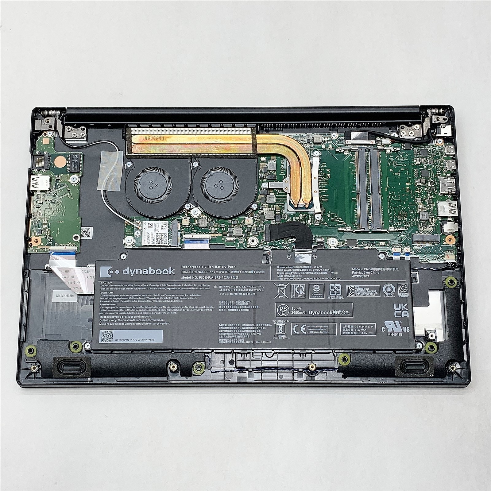 DynaBook Tecra A50-J Laptop Intel i5 11th Generation CPU 15.6″ NO RAM/HDD Parts