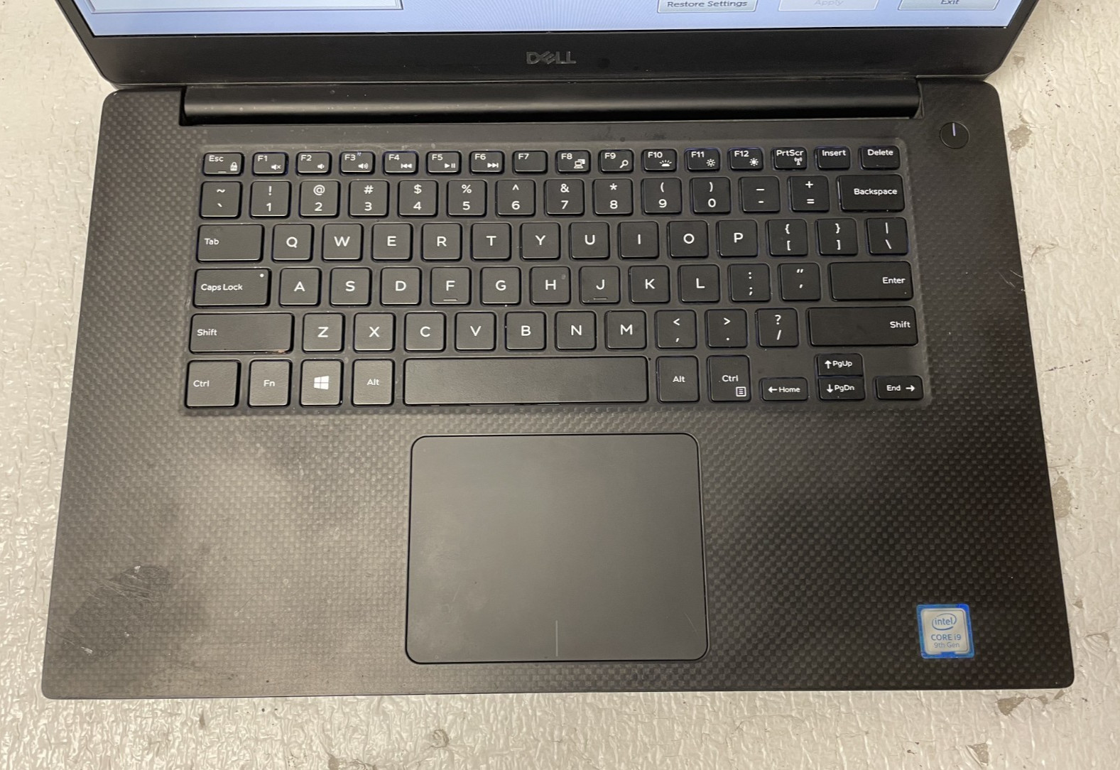 DELL Precision 5540 Intel Core i9-9980HK @2.40GHz 16GB RAM NO SSD Parts *READ