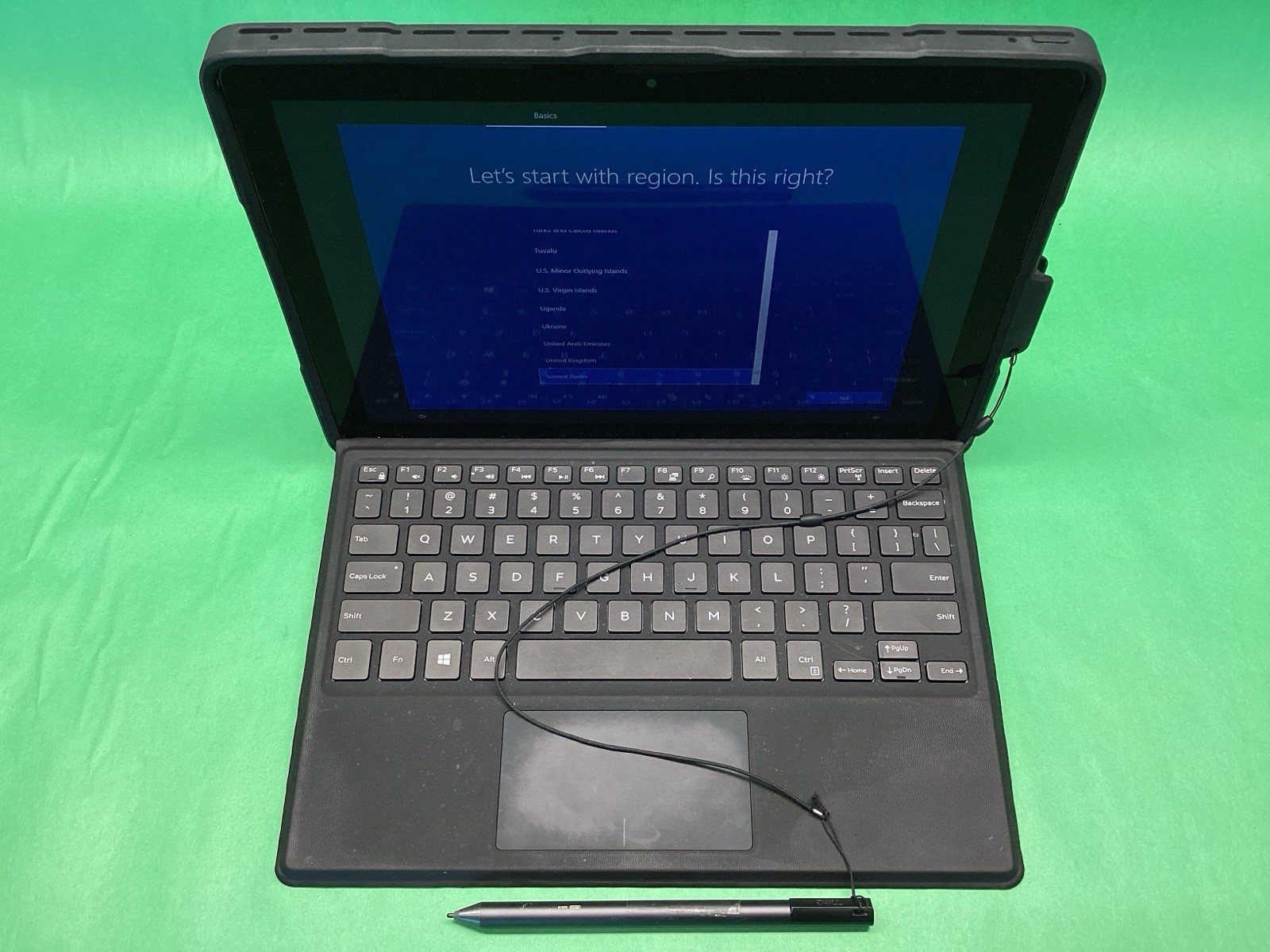 Dell Latitude 5285 2 in 1 Laptop i5-7300U 256GB 8GB & Case & Pen – UNTESTED