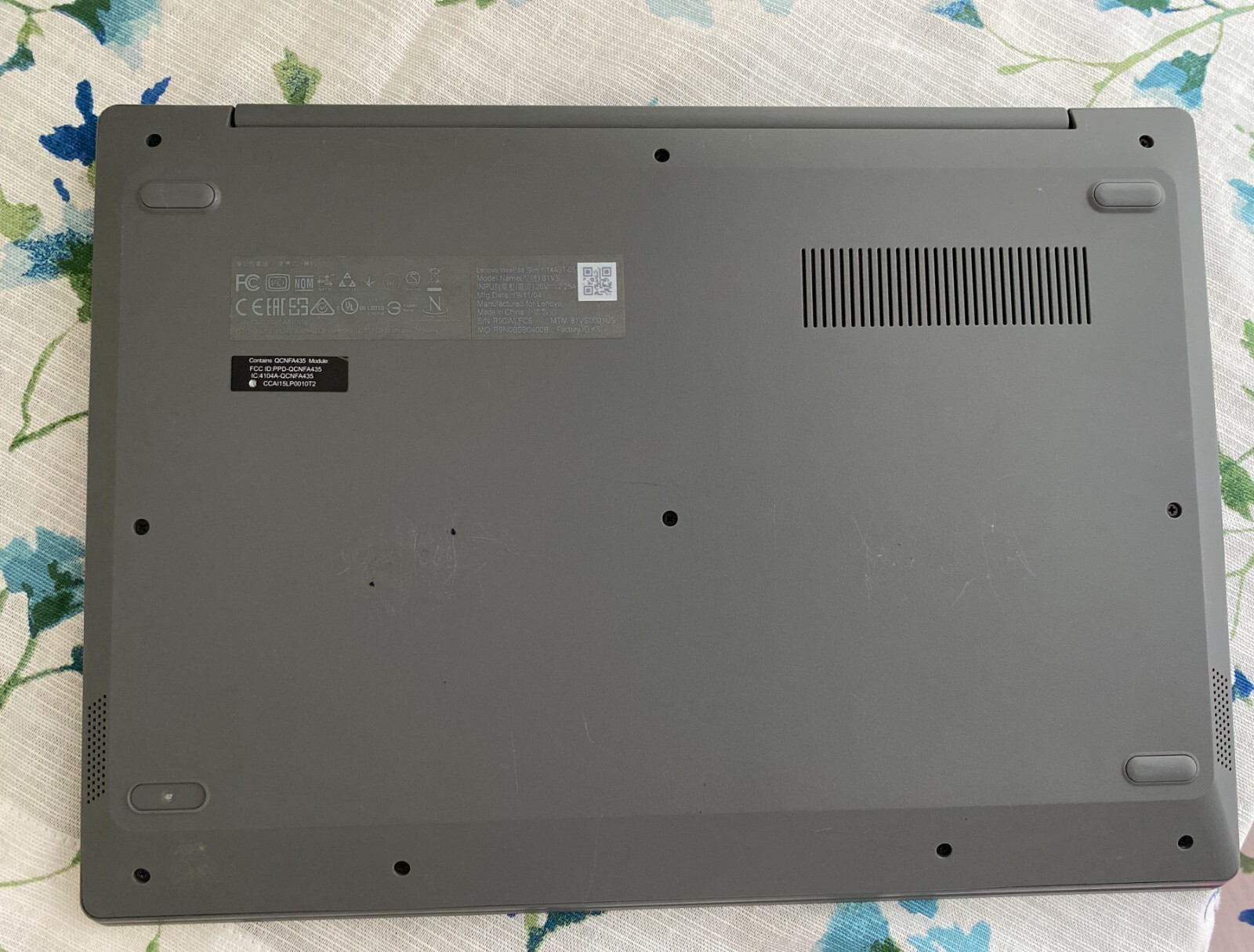 Lenovo Slim 1-14AST-05 14″ AMD A6-9220E 1.6GHz 4GB RAM 64GB HDD -Generic Charger