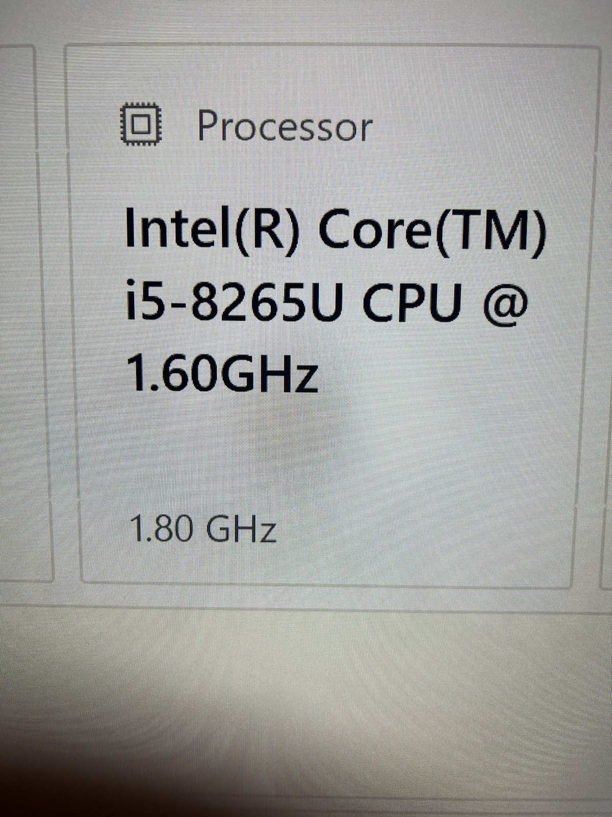 Dell Latitude 5400 14” Intel Core i5 8th Gen 1.60 GHz Intel UHD Read
