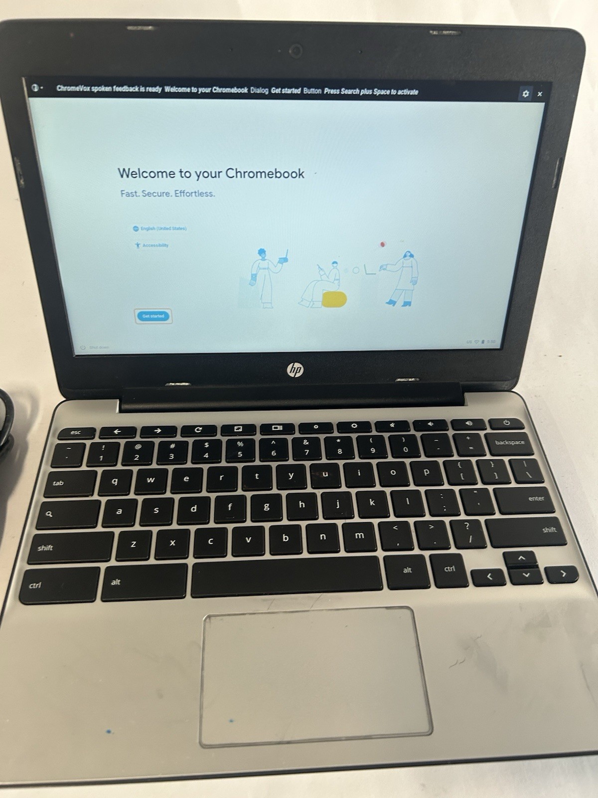 ⚡️HP Chromebook 11 G5 11.6″ 16GB N3060 ChromeOS, HP