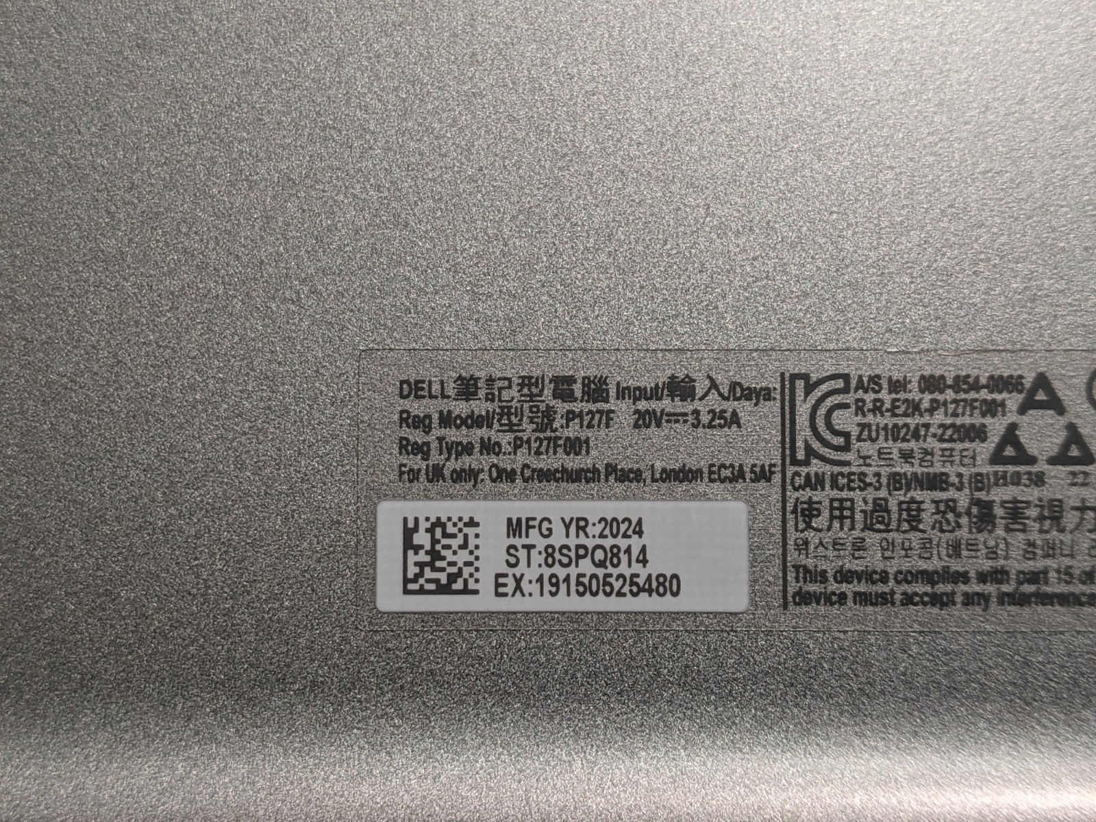 Dell Latitude 5540 15.6″FHD i5-1335U 1.3GHz 16GB 256GB Warranty-04/2027 +Charger