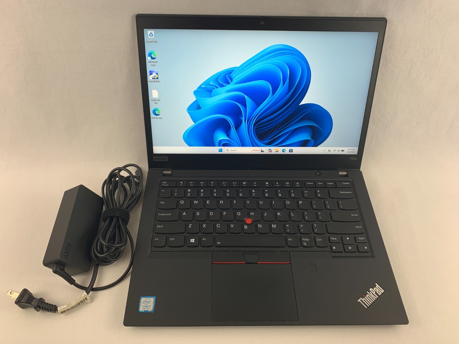 Lenovo ThinkPad P43s Laptop Intel Core i7-8565U 1.8GHz 16GB RAM 500GB SSD W11P 2