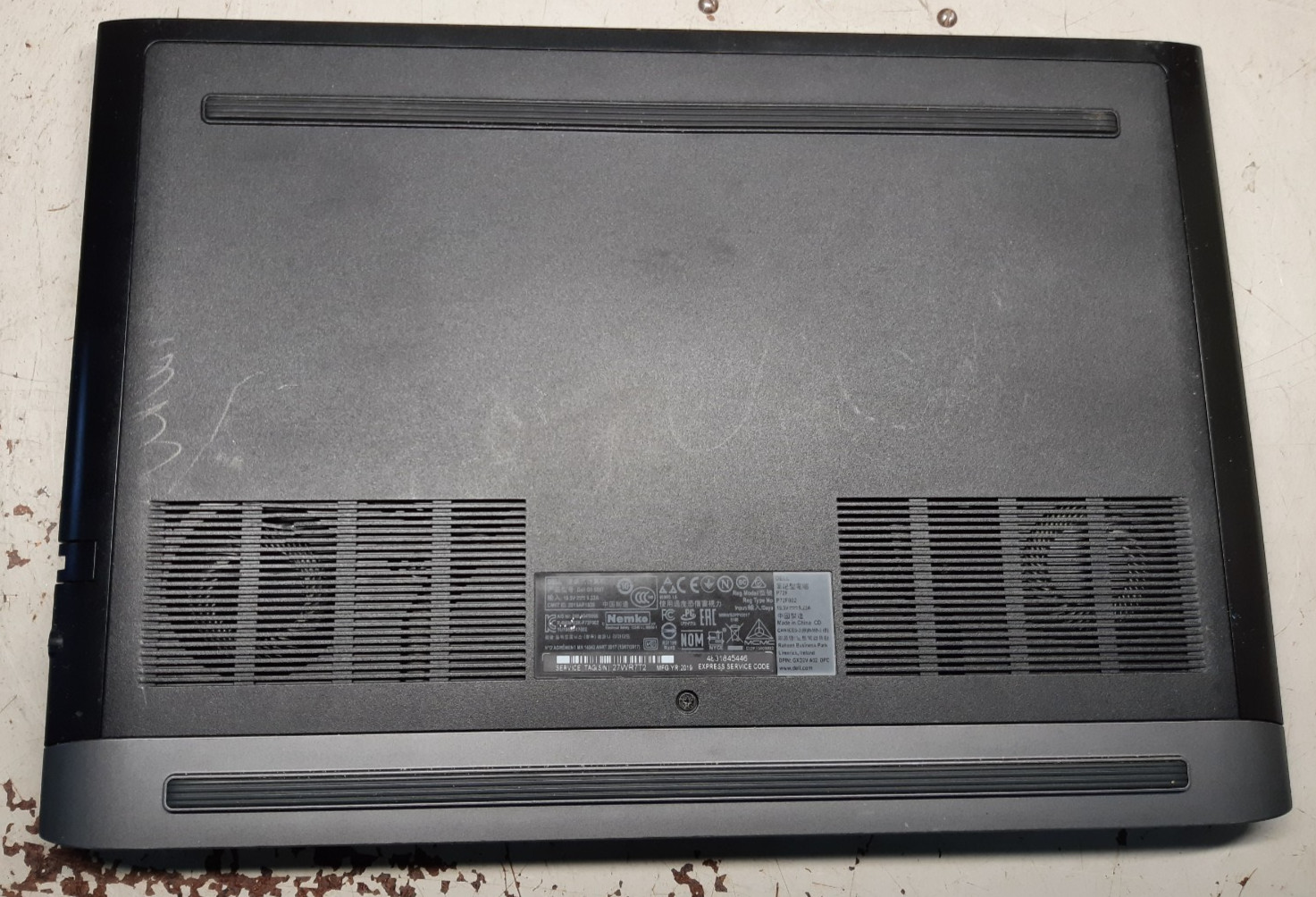 Dell G5 5587 i5-8300H 15.6″ 4GB RAM No SSD No OS