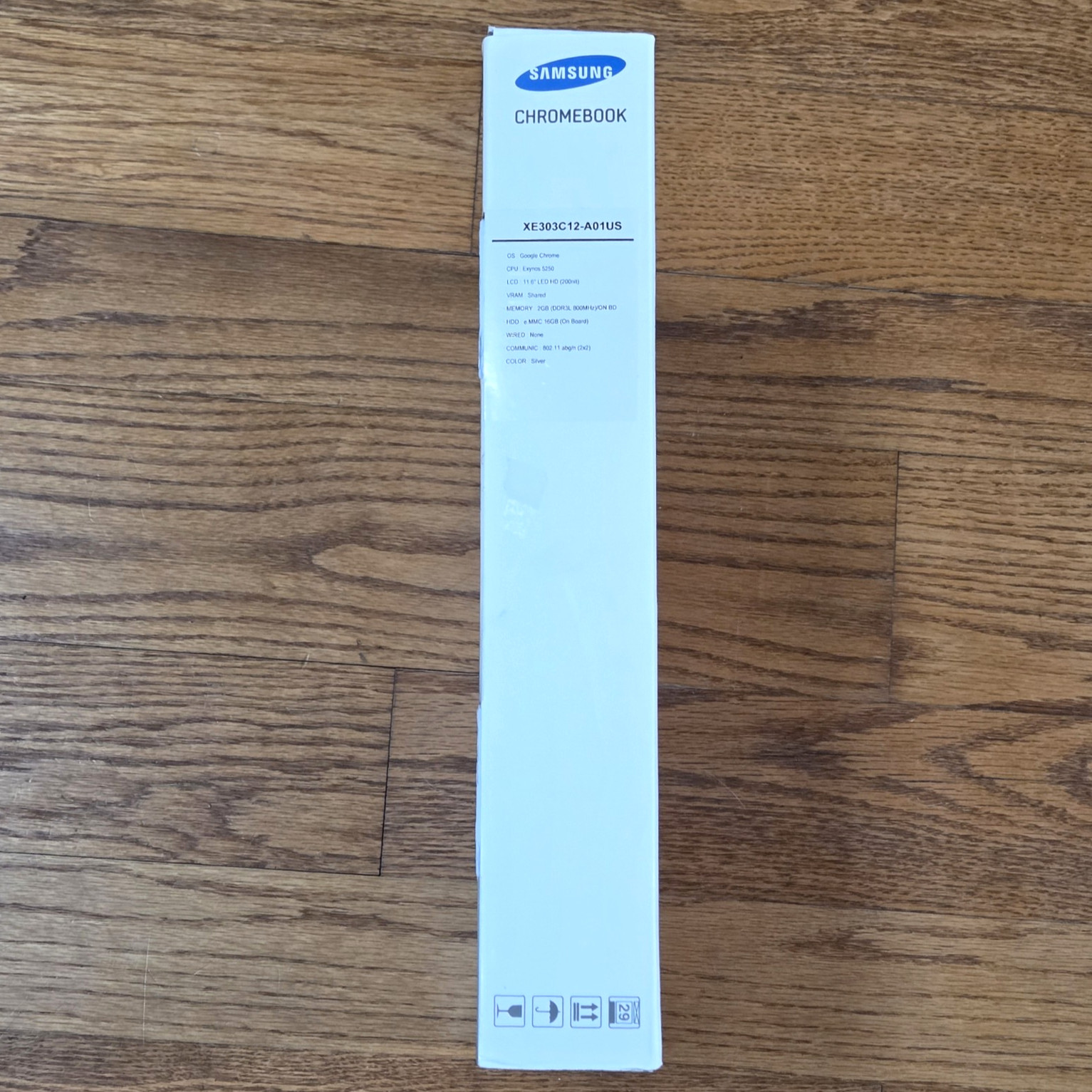 New Samsung XE303C12-A01US 11.6″ Chromebook Exynos 5250 16GB SSD 2GB RAM 317027