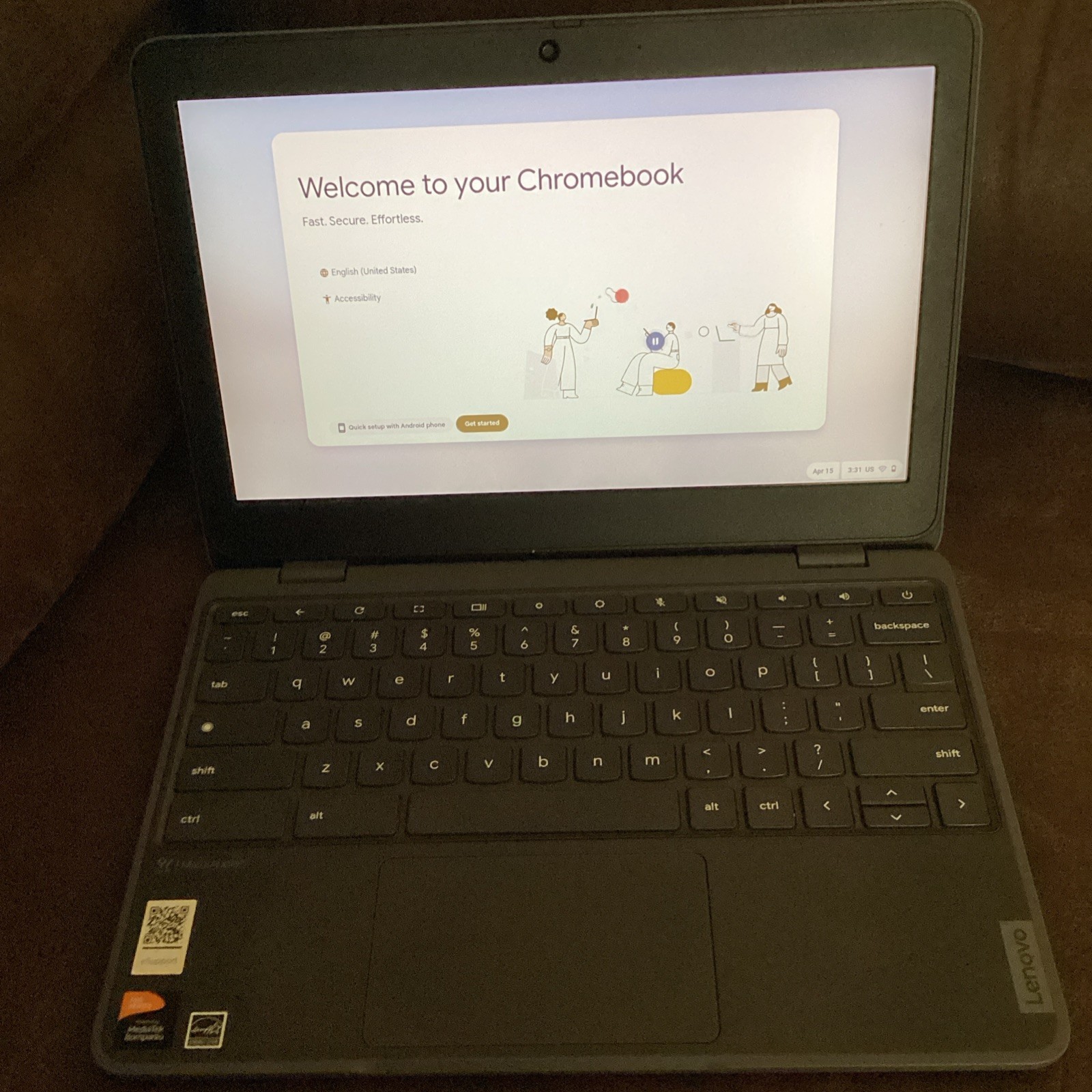 Lenovo Chromebook 11.6″ Laptop Chrome OS (CHARGER NOT INCLUDED SEE DESCRIPTION)