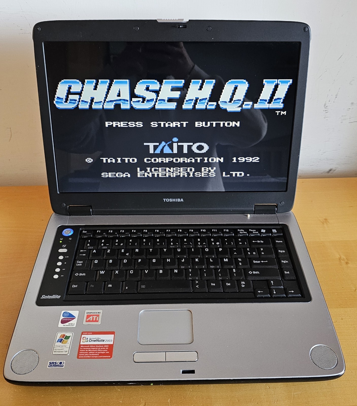 Toshiba M40X-186 Windows XP 15.4″ Retrogaming N64 PS1 SNES SEGA Notebook PC