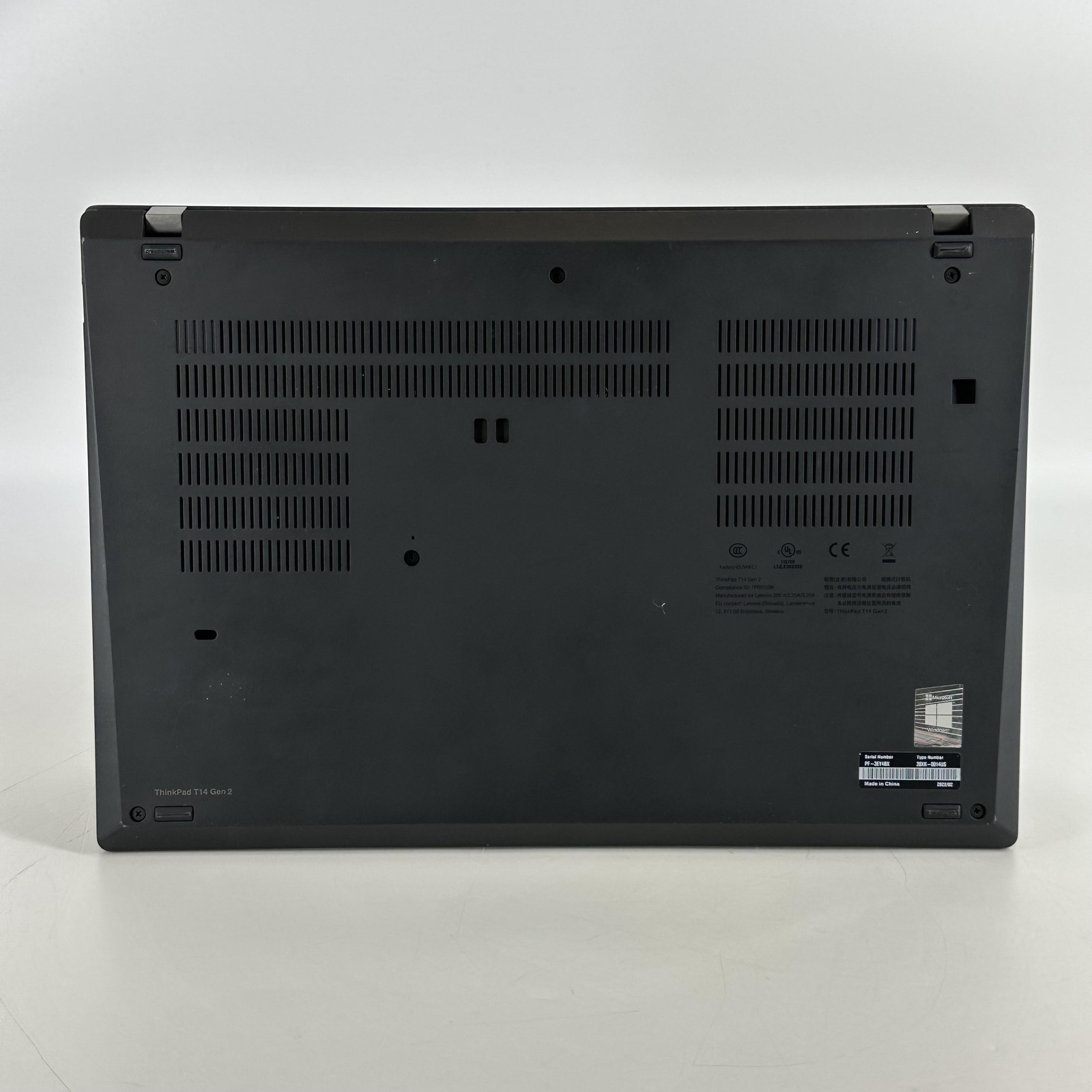 Lenovo ThinkPad T14 Gen 2 FHD 2.3 GHz Ryzen 5 PRO 5650U 16GB 256GB SSD Very Good