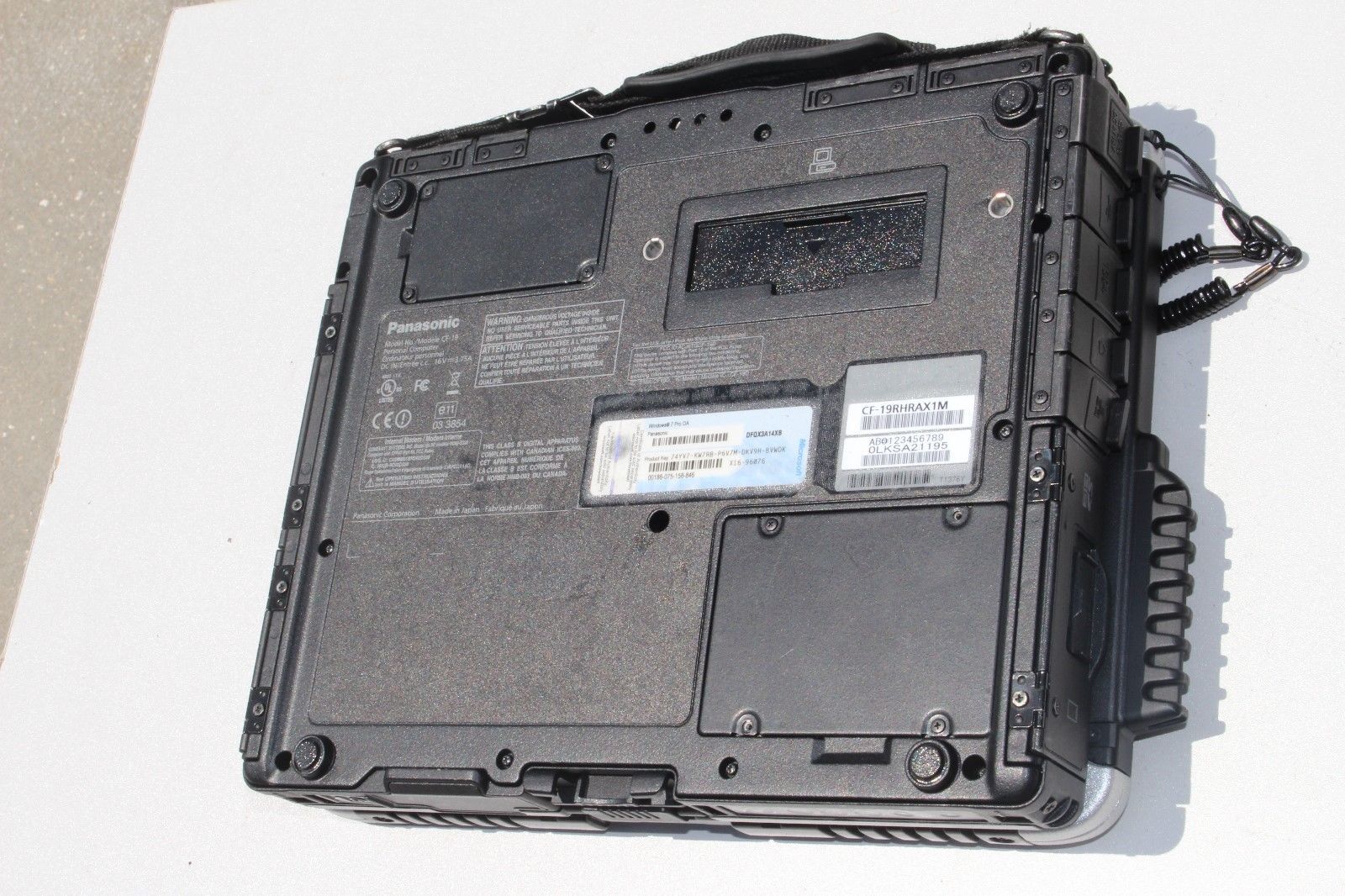 Panasonic Toughbook CF-19 MK4 i5 8GB✔️ TOUCHSCREEN ✔️NEW 256 SSD✔ WIN7 PRO 64BIT
