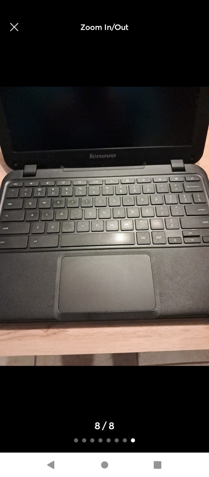 Lenovo N21 Chromebook 11.6″ Celeron 2.16GHz 4GB 16GB SSD Chrome OS Black