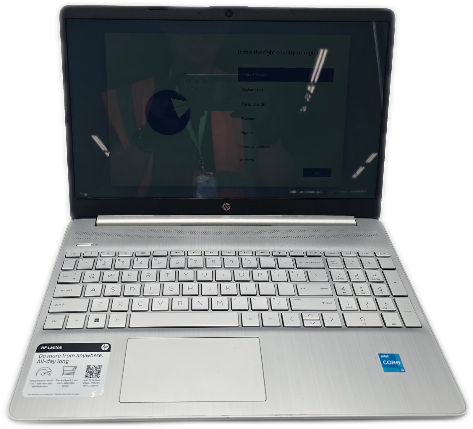 HP 15-dy5033dx i3-12th Gen 16GB 256GB SSD Windows 11 Home