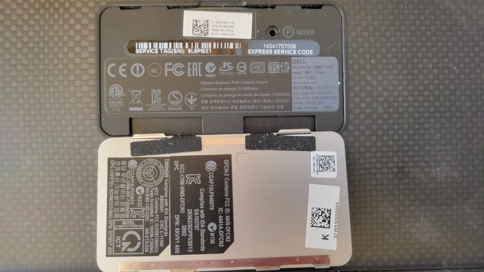 Dell XPS 12-9Q33 1″ Laptop Core i7-4500U 8GB RAM NO MSATA SSD Works but Bad LCD