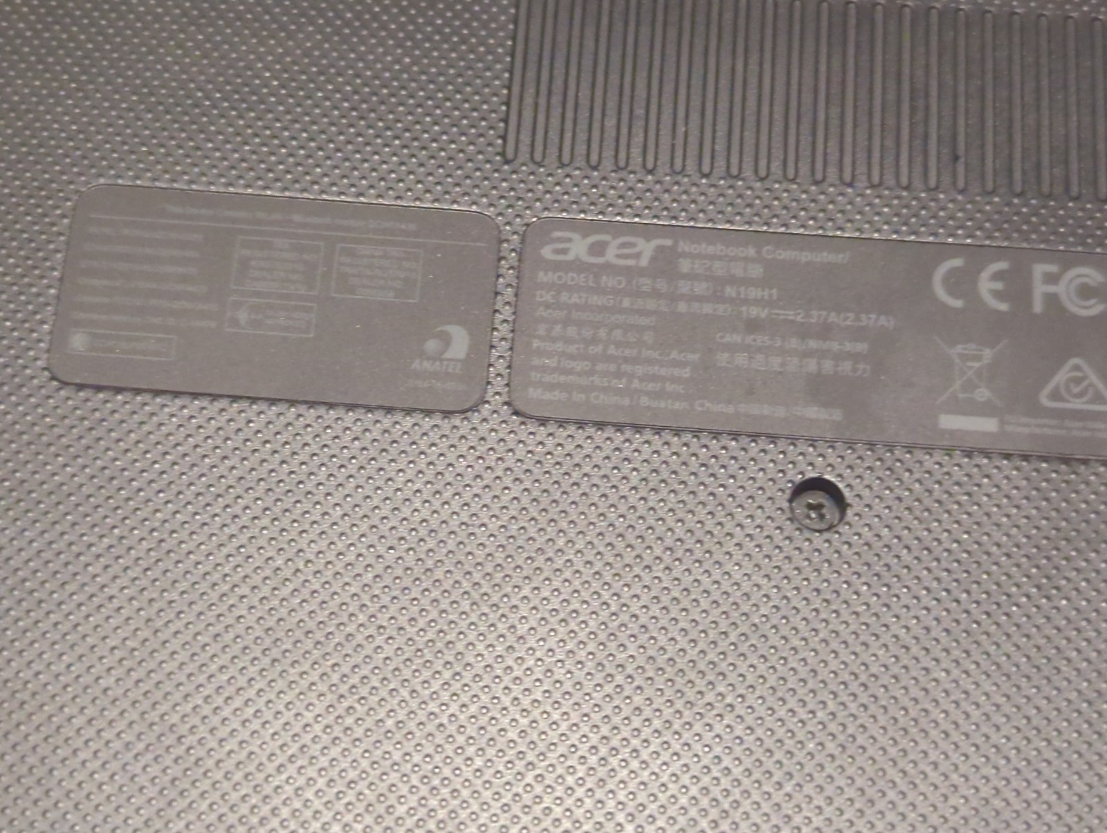 Acer Aspire 3 A315-22-65GT N19H1 15.6″ Laptop AMD A6-9220e 8GB RAM 1TB Charger