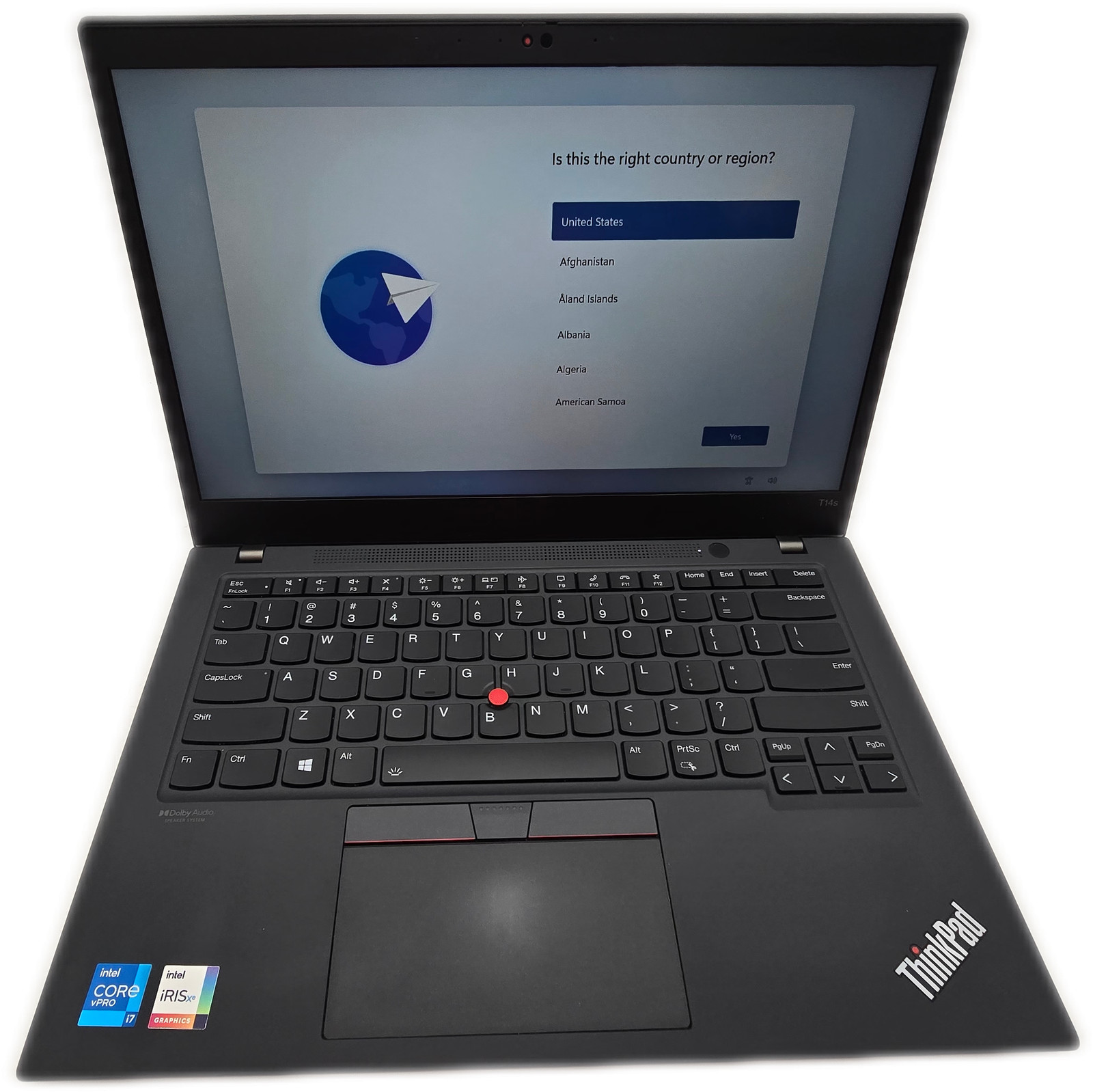 Lenovo ThinkPad T14s Gen 2i i7-11th Gen 32GB 512GB SSD Windows 11 Pro