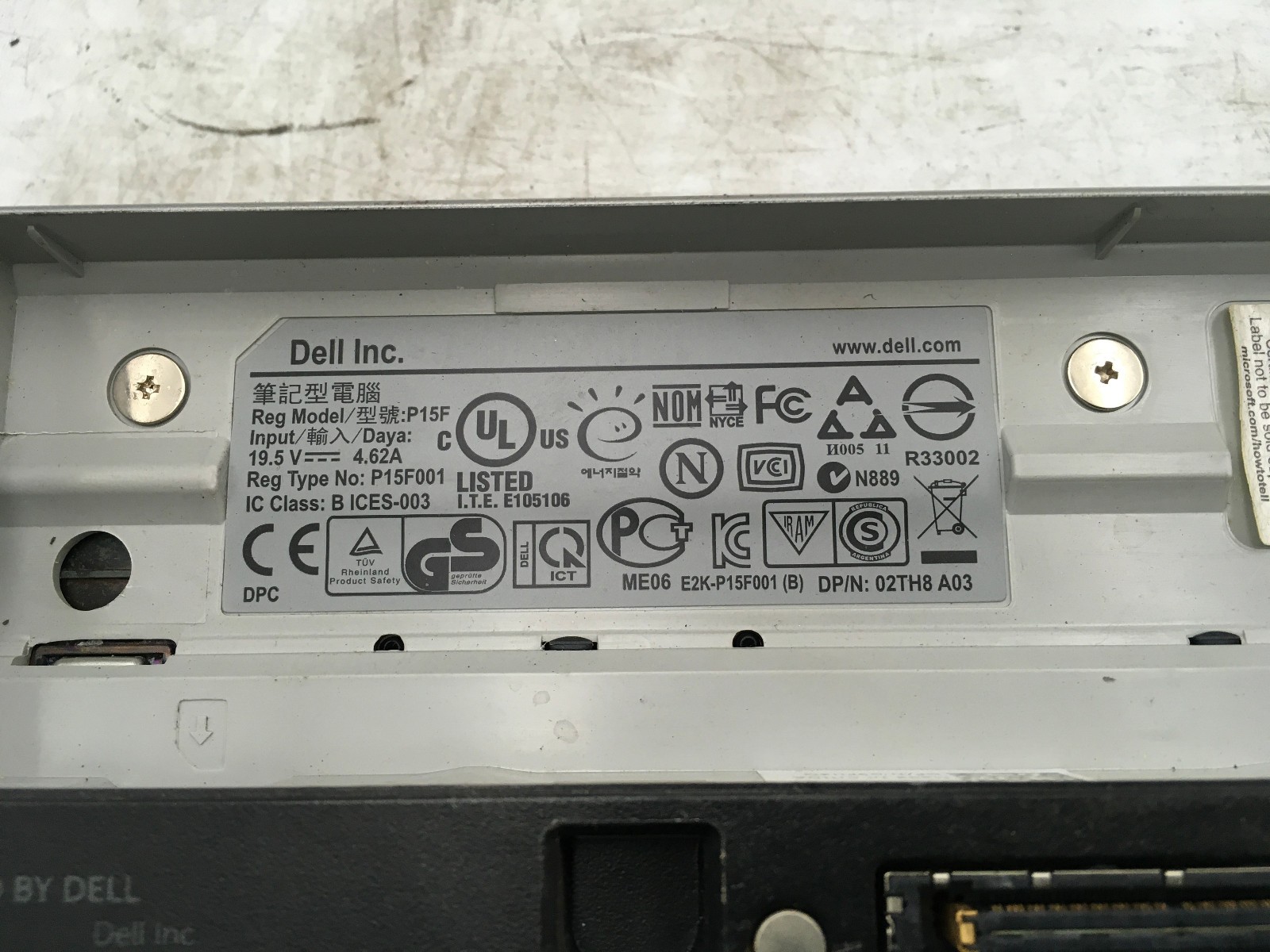 DELL LATITUDE E5520 – FOR PARTS/REPAIR – INTEL I5 2ND GEN – NO RAM -READ DESC-BB
