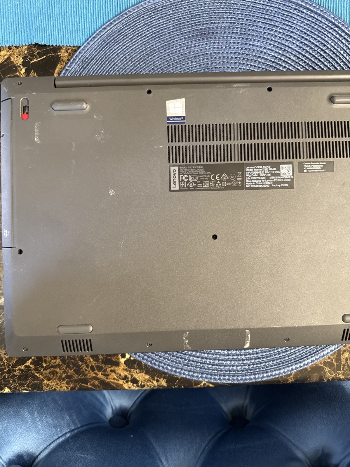 Lenovo V330 i5 /2.5 GHz 8GB RAM 1TB 15.6″
