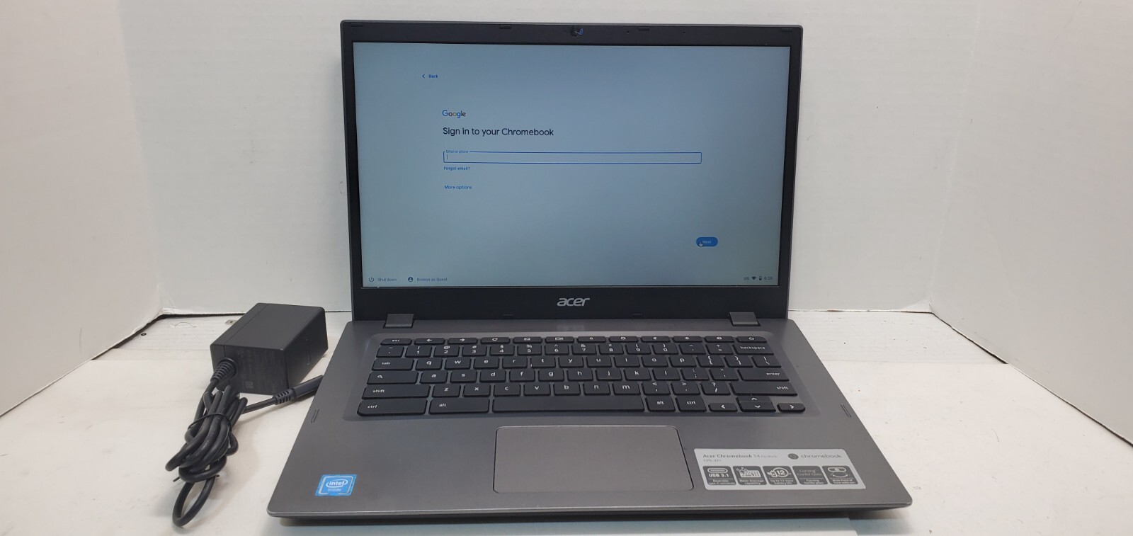 Acer Chromebook 14″ Non-Touch Screen Intel Celeron 4GB 16GB N15Q13 CP5-471-C0EX