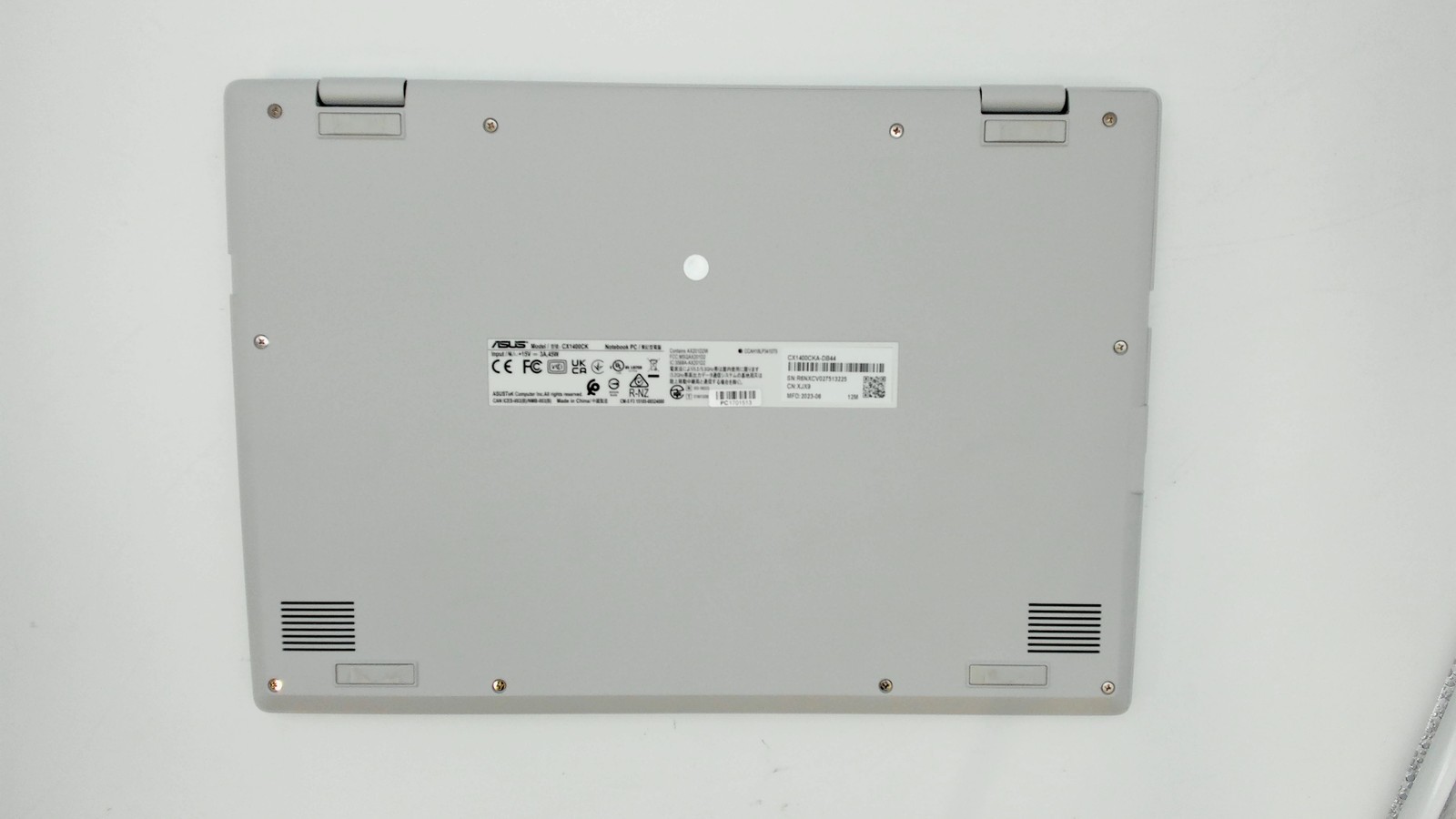 Asus Chromebook CX1 14″ Intel Celeron N4500 4GB 64GB CX1400CKA-DB44 PC1701513