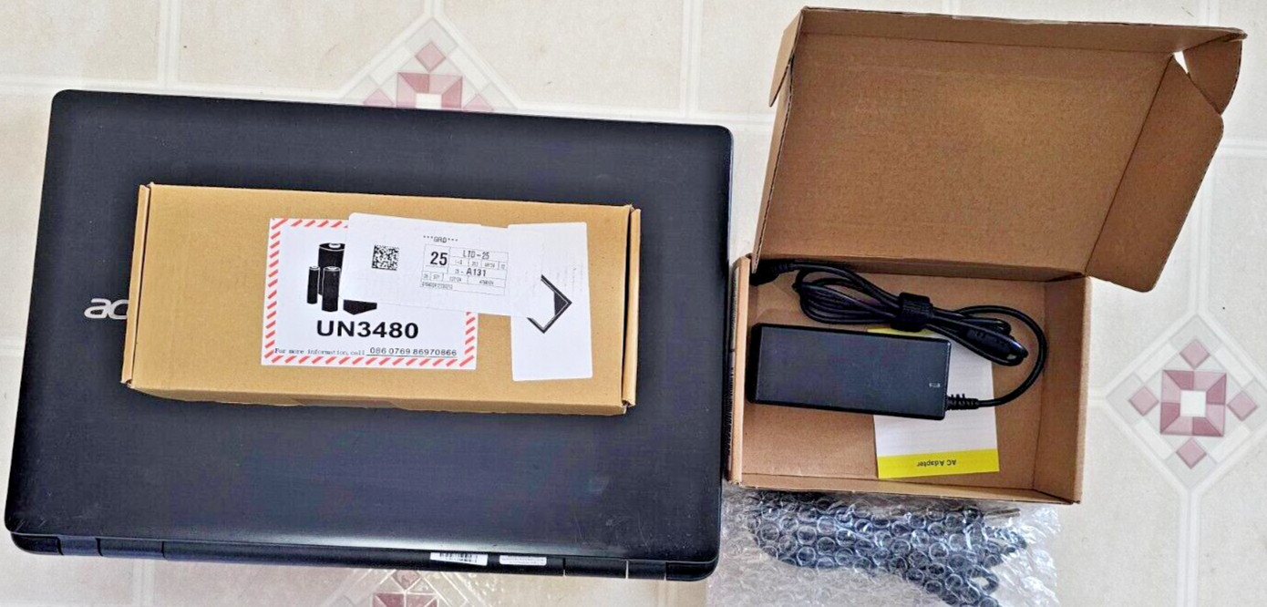 Acer Aspire Notebook E5-521-23KH 15.6″ 4GB RAM 1TB HDD AMD E2 Win10