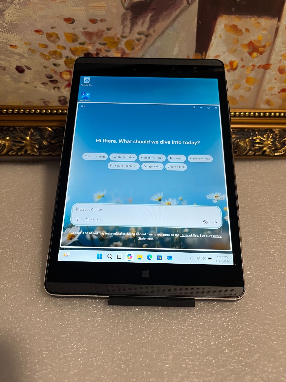 HP 608 G1 Pro tablet Windows 11 PRO -115JK