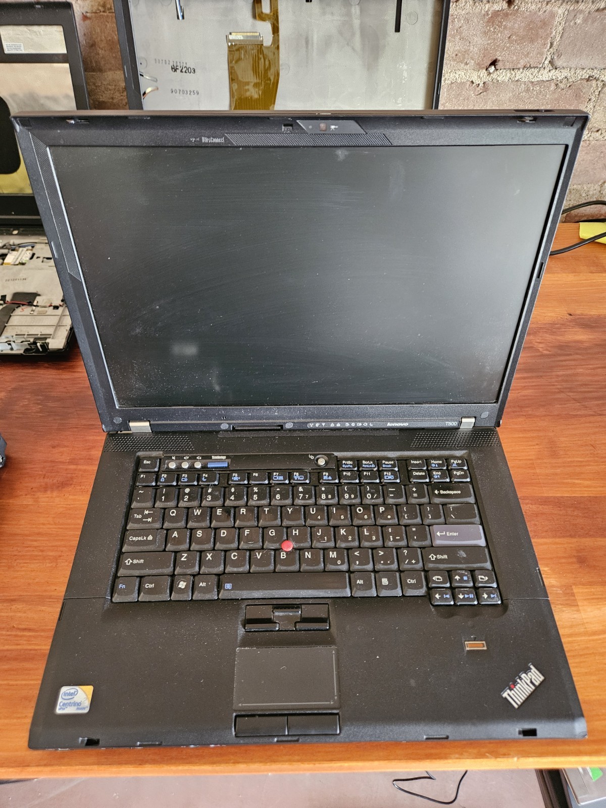 Lot 6 Lenovo ThinkPad Laptops T500 T420 T410 T400 NO HDD For Parts Repair Rebld