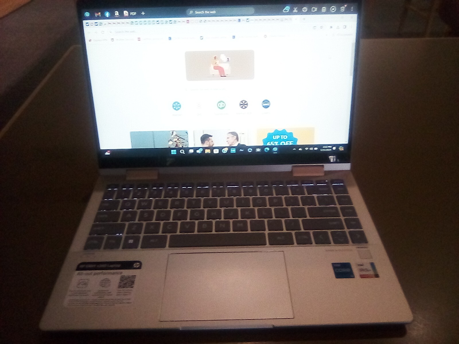 HP ENVY x360 Touch 15.6” (512GB SSD Intel Core i5-1135G7 4.2GHz 8GB RAM) Laptop