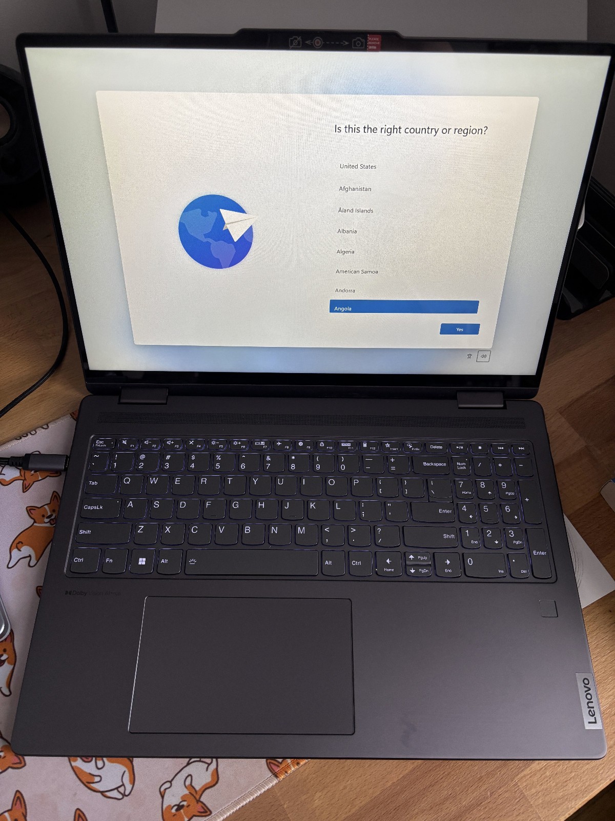 Lenovo Yoga 7 16IRL8 16″ i5-1335U @ 1.3GHz 16GB RAM 512GB SSD Windows 11