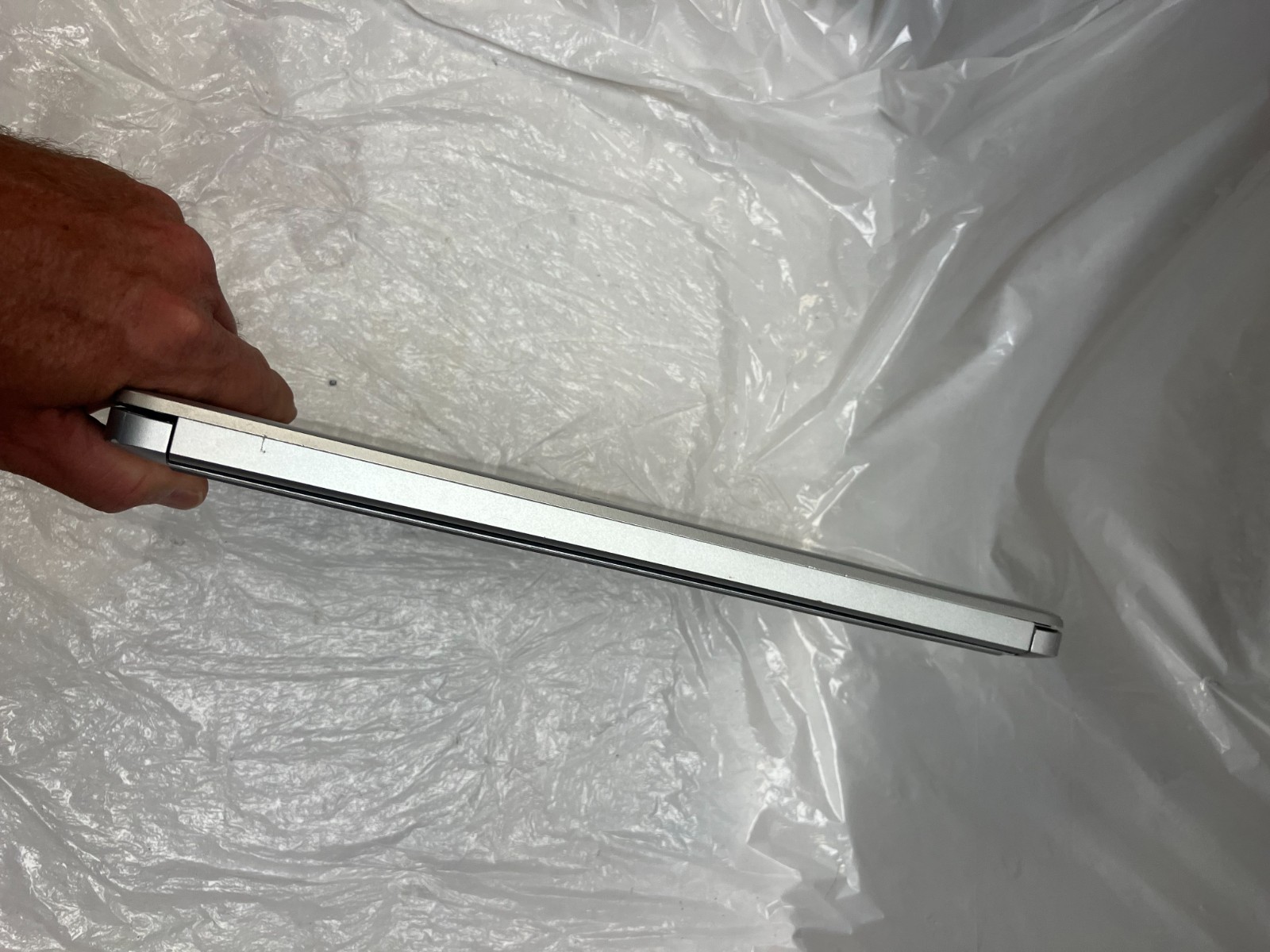 HP Notebook 14-dk0053od 14 AMD A4-9125 Dual-Core, Silver, Laptop FOR PARTS