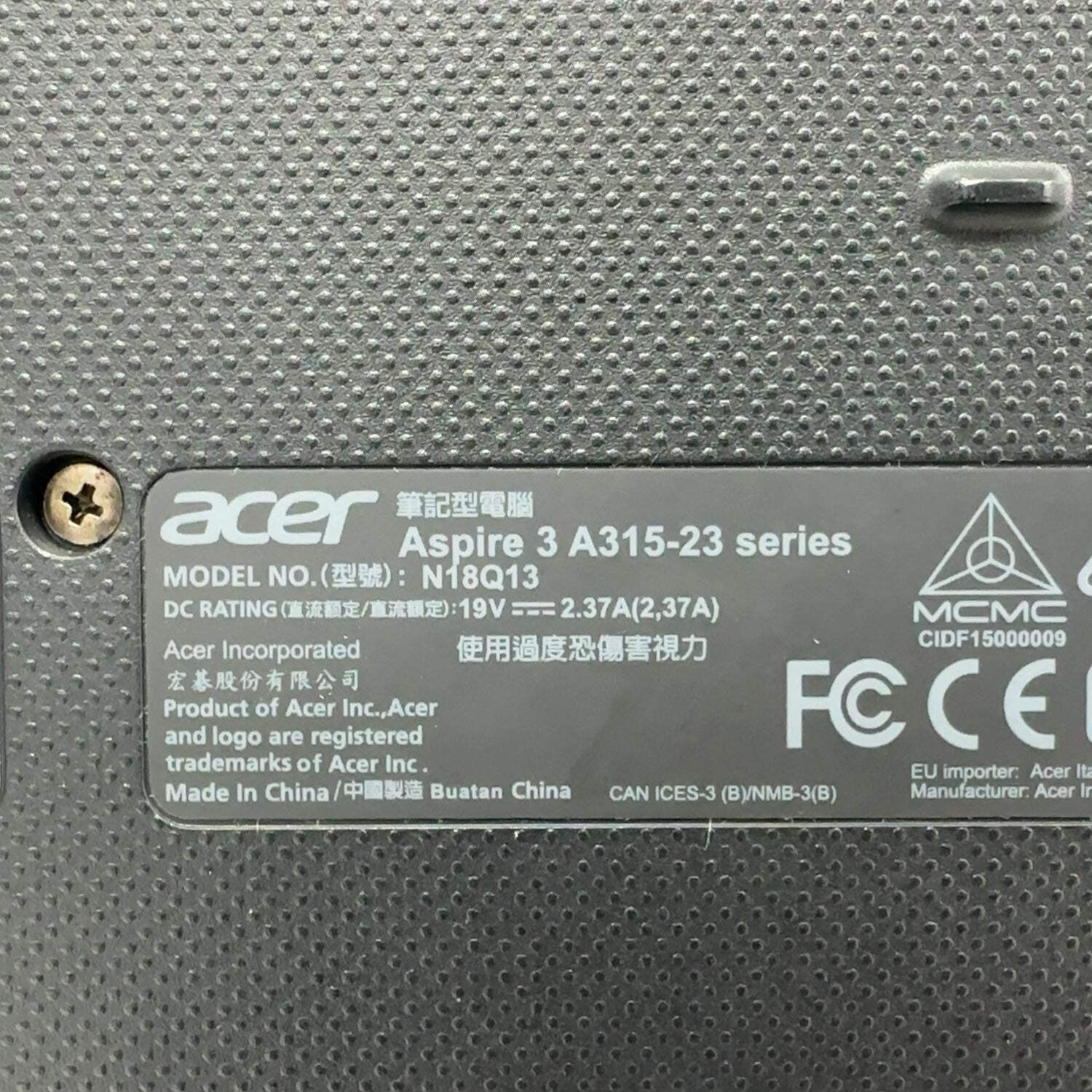 Acer Aspire 3 A315-23 15.6″ Athlon Silver 3050U 2.3GHz 12GB RAM 1TB SSD