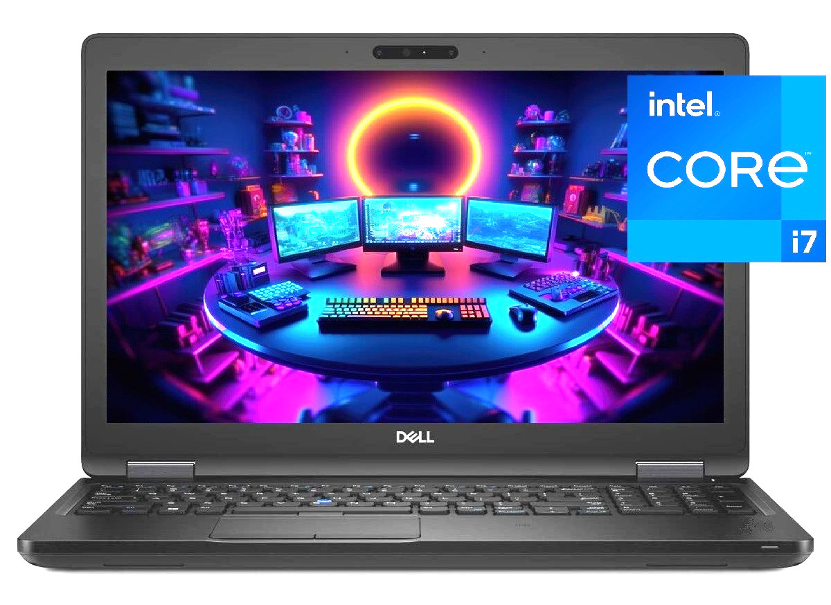 15.6″ DELL Latitude Laptop: i7-8650U, 8GB RAM – 256GB NVME SSD, Windows 11 Pro