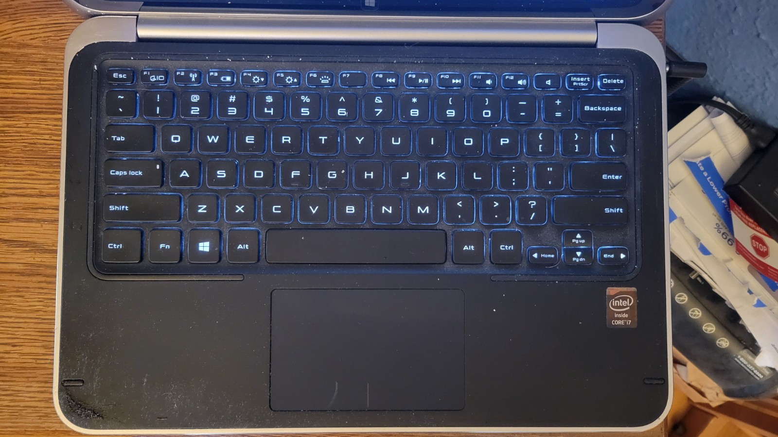 Dell XPS 12-9Q33 1″ Laptop Core i7-4500U 8GB RAM NO MSATA SSD Works but Bad LCD
