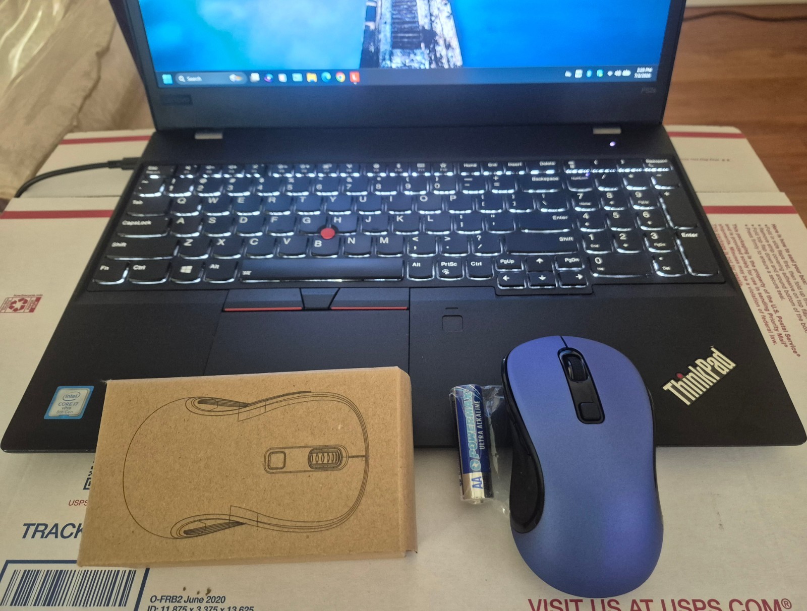 LENOVO THINKPAD P52S i7-8650U 12GB 256GB QUADRO P500 WIN 11 + OFF PRO 2024