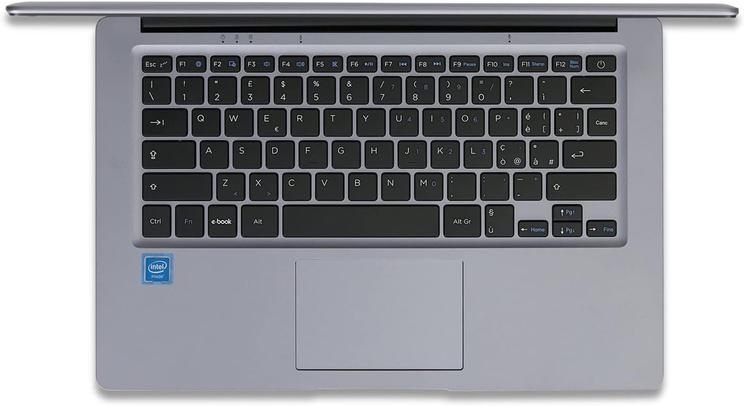 Microtech e-book 14.1-Inch Slim and Lightweight Laptop