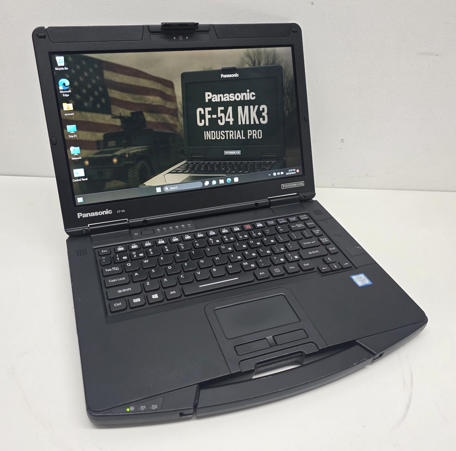 Panasonic CF-54 MK3 i5 7th gen 1TB SSD 16GB 4G LTE GPS Touchscreen W11 Toughbook