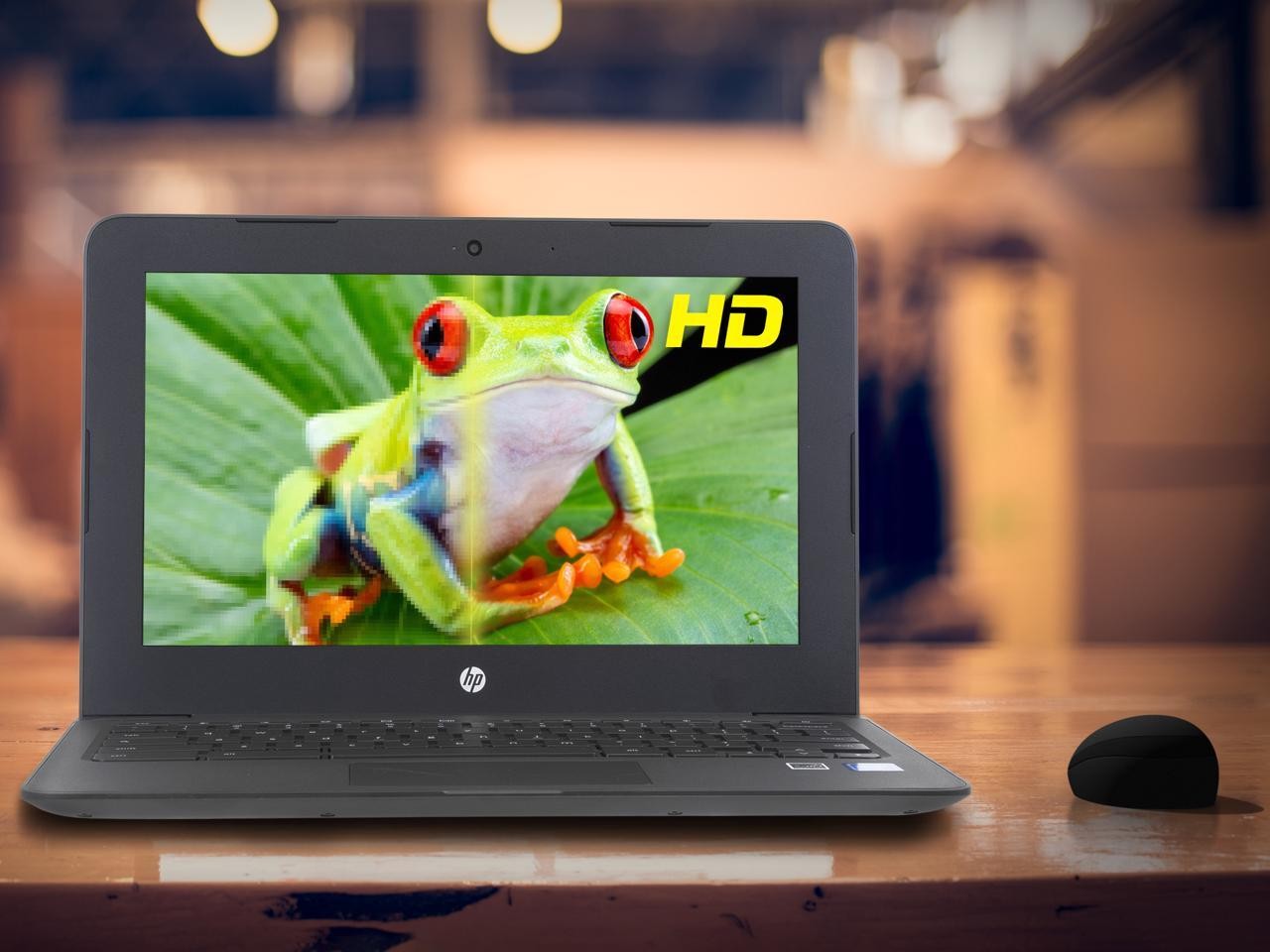 HP 11a-nb0013dx 11.6″ HD Intel Celeron N3350 4GB RAM, 32GB eMMC, Wi-Fi Chrome OS