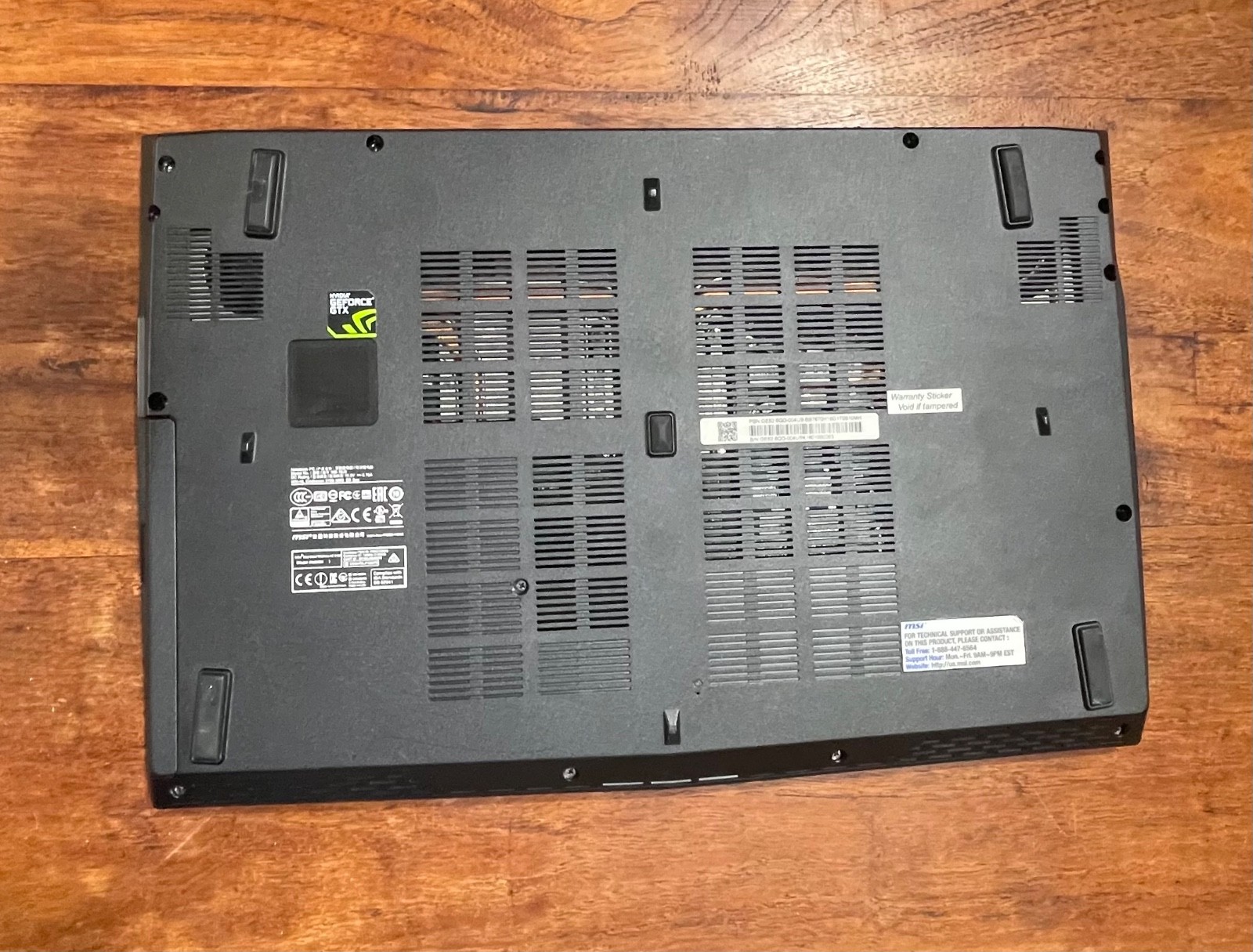 MSI GE62 6QD Apache Pro 15.6″ Intel i7-6700HQ 2.6GHz 16GB RAM 1TB GTX 960M
