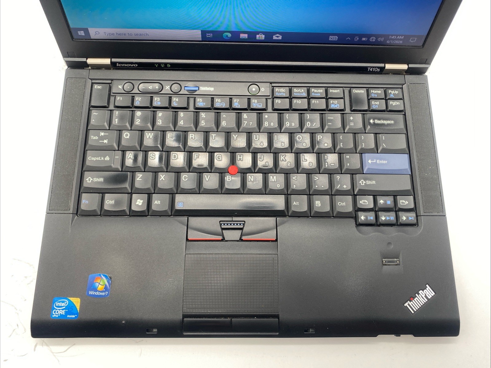 Lenovo ThinkPad T410s Laptop Intel i5-M560-2.6GHz 2GB RAM 250GB HDD W10P