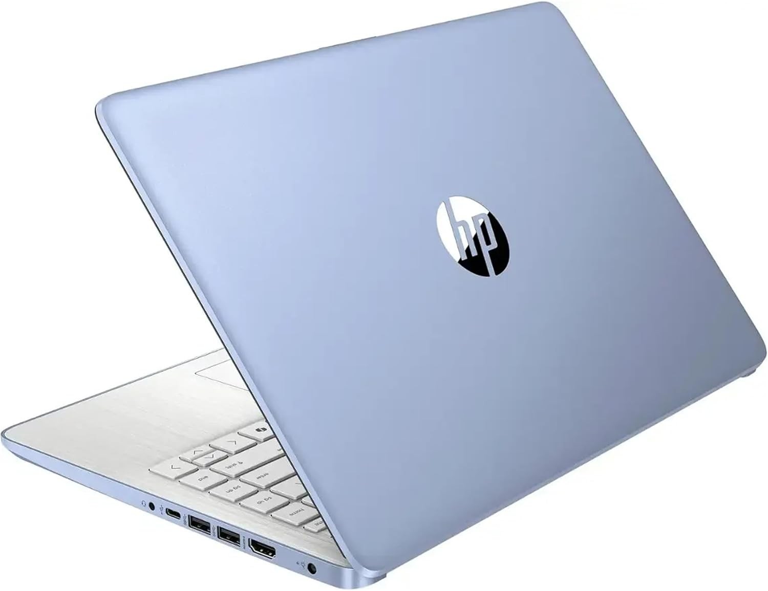 HP 14-dq6012dx 14″ Intel Processor N150 4 GB DDR4 128 GB UFS W11H Laptop, BL
