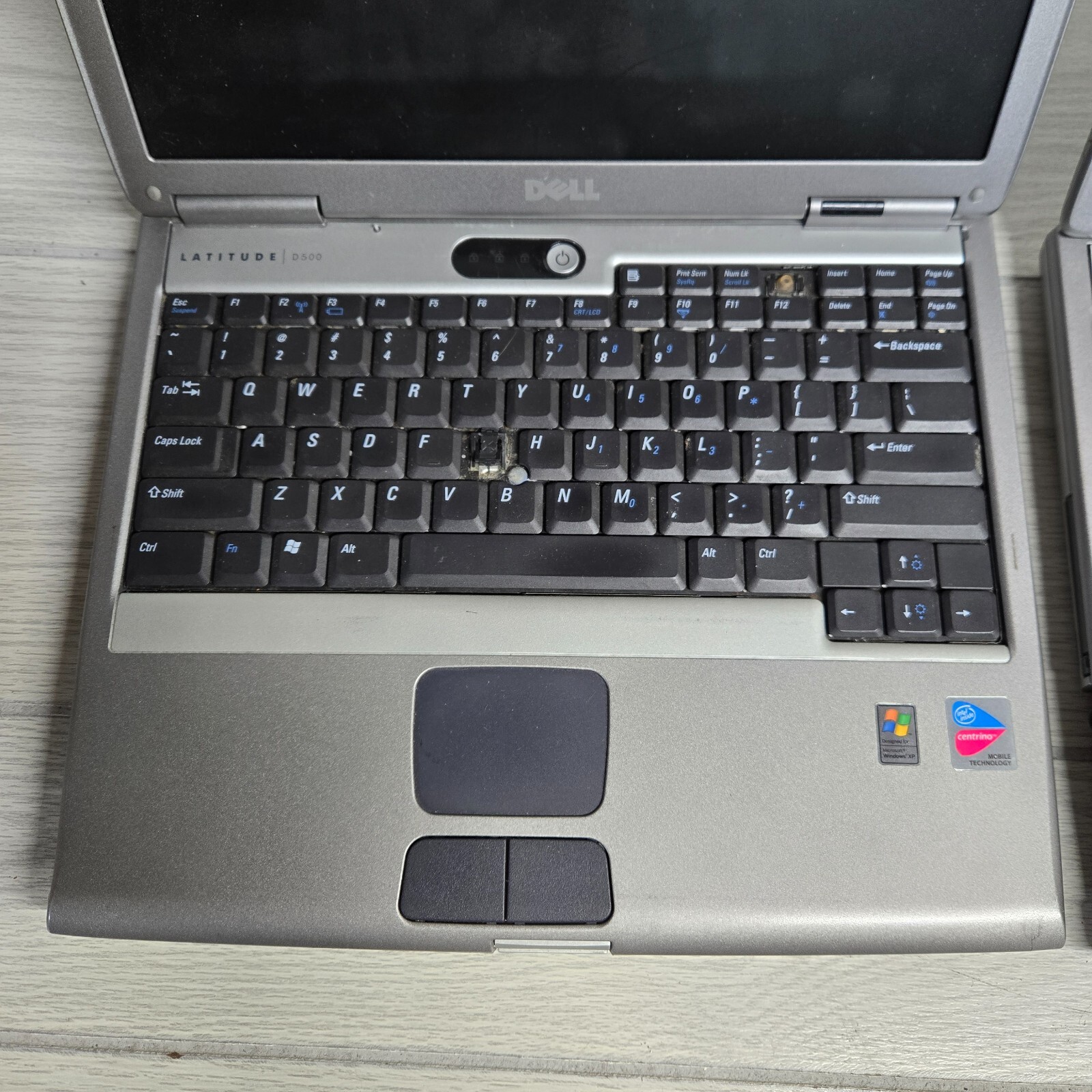 *TWO* Dell Latitude D500 14″ XGA Laptop Computers *PARTS OR REPAIR*