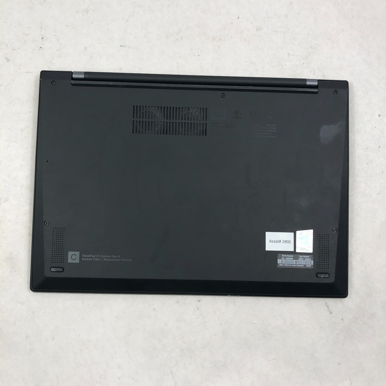 LENOVO THINKPAD X1 CARBON (9TH GEN) Core i7-1165G7 16GB RAM 1TB SSD *READ*