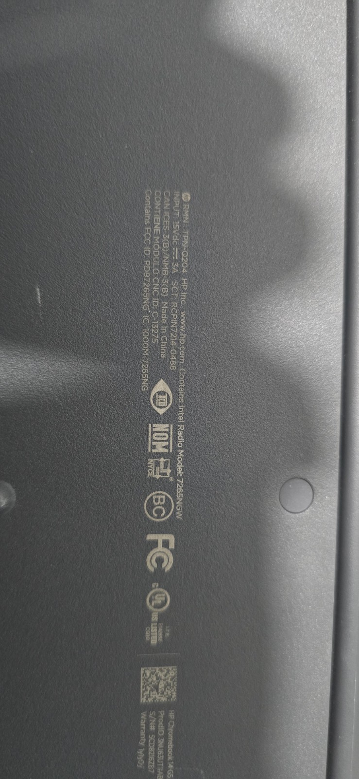 HP Chromebook 14″
