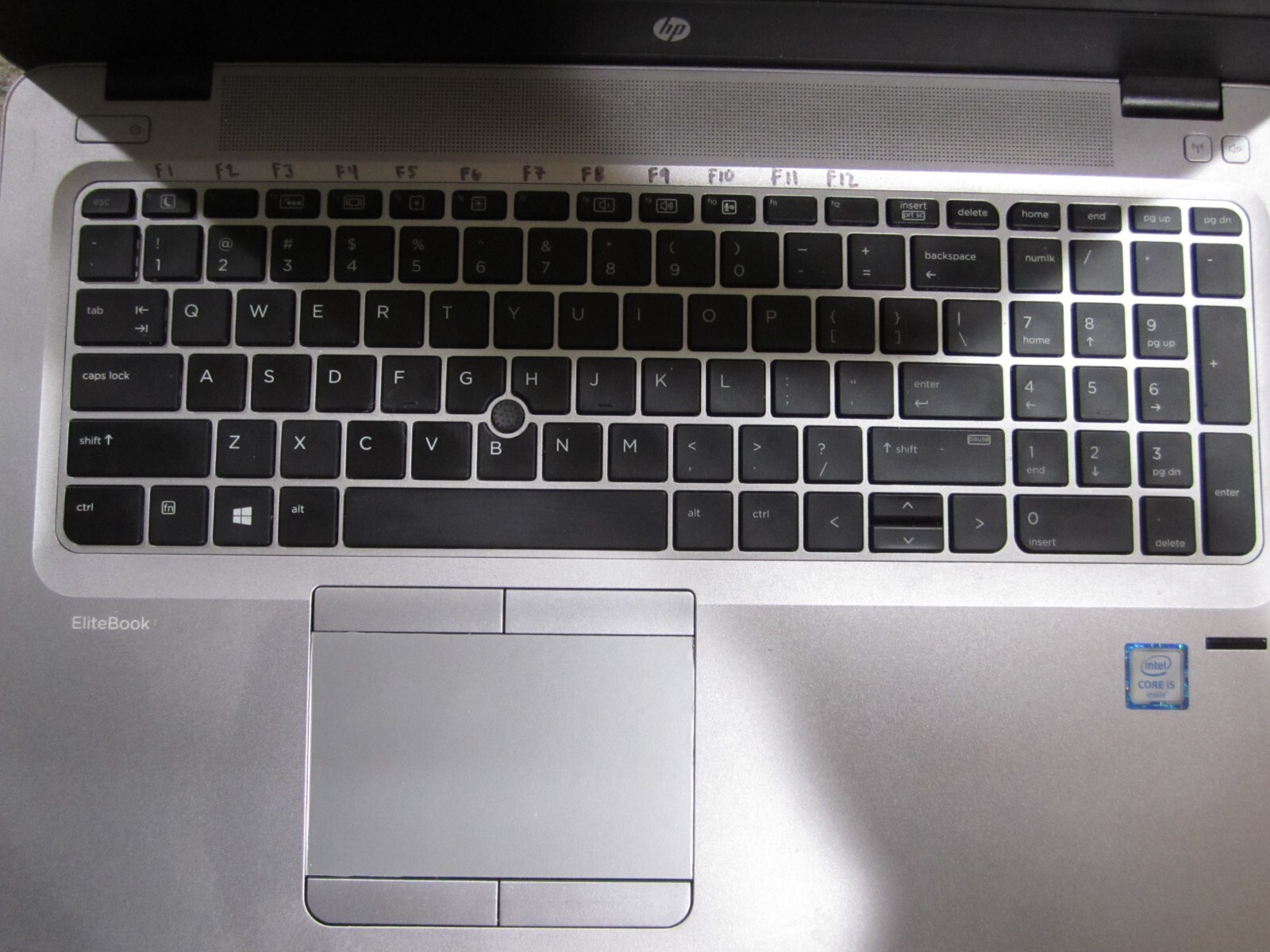 HP EliteBook 850 G3 Laptop Core i5 2.3 GHz 8GB RAM 512 GB SSD Win 10 Pro