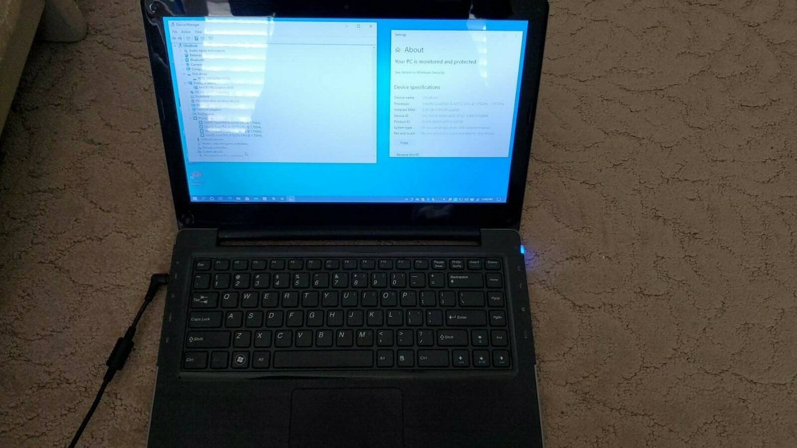 Intel OEM Ultrabook B14Y 14″ Laptop Intel Quad Core i5 , SSD , 8GB Ram , Win 10 