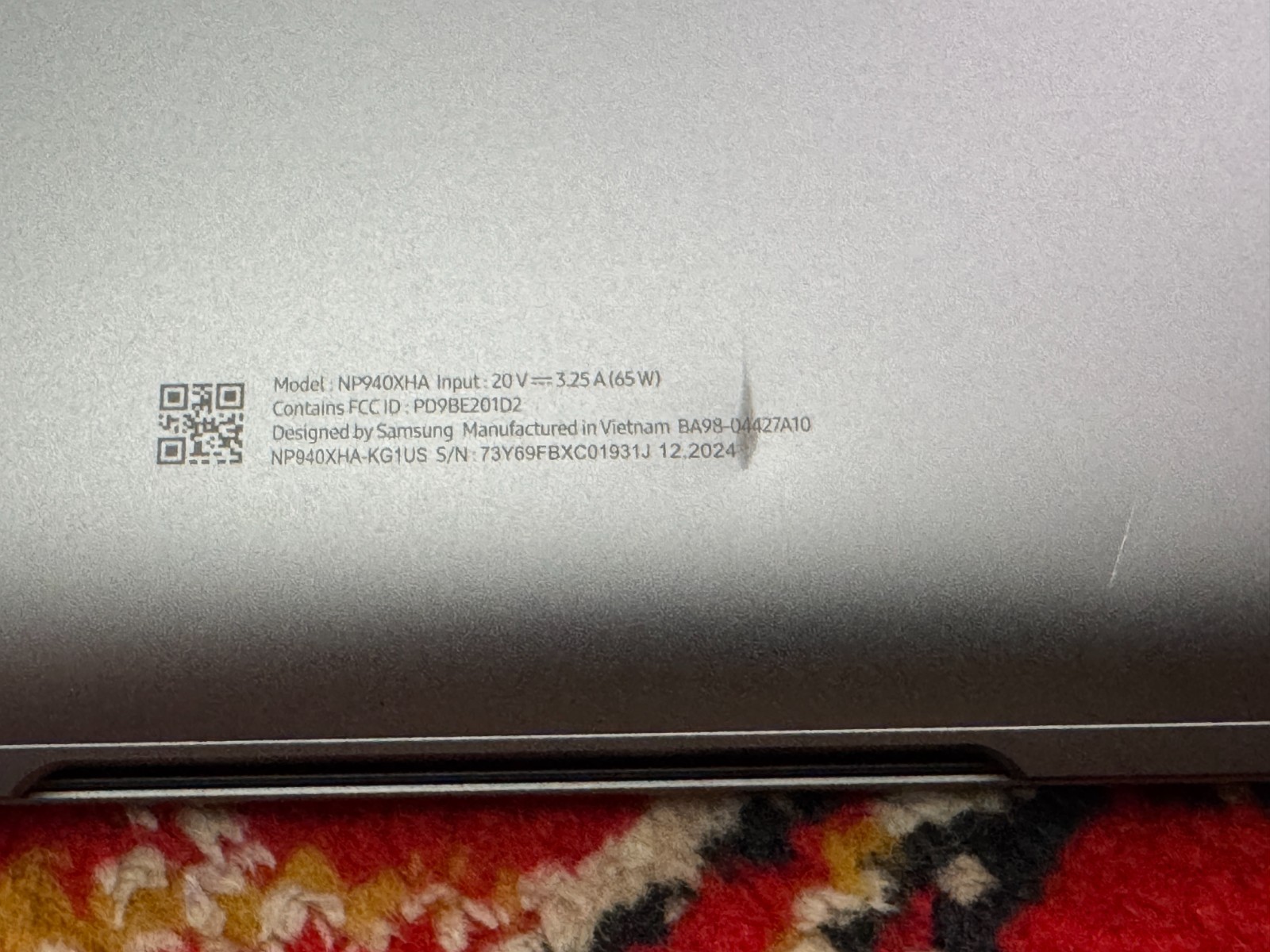 Samsung Galaxy Book5 Pro 14″ 3K AMOLED Ultra 7 256V 16GB 512GB NP940XHA-KG1US