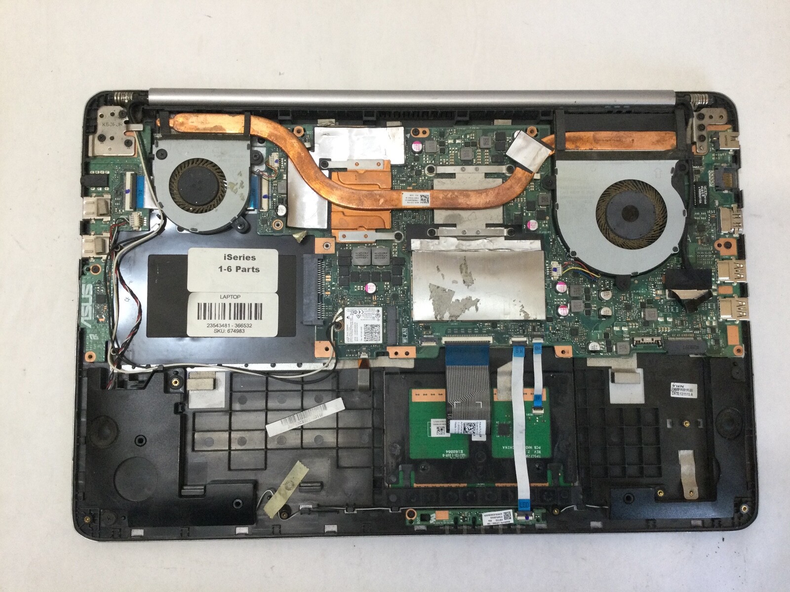 ASUS K501-UW SONIC MASTER – FOR PARTS – Intel Core i7 6th Gen – READ DESC – BB!!